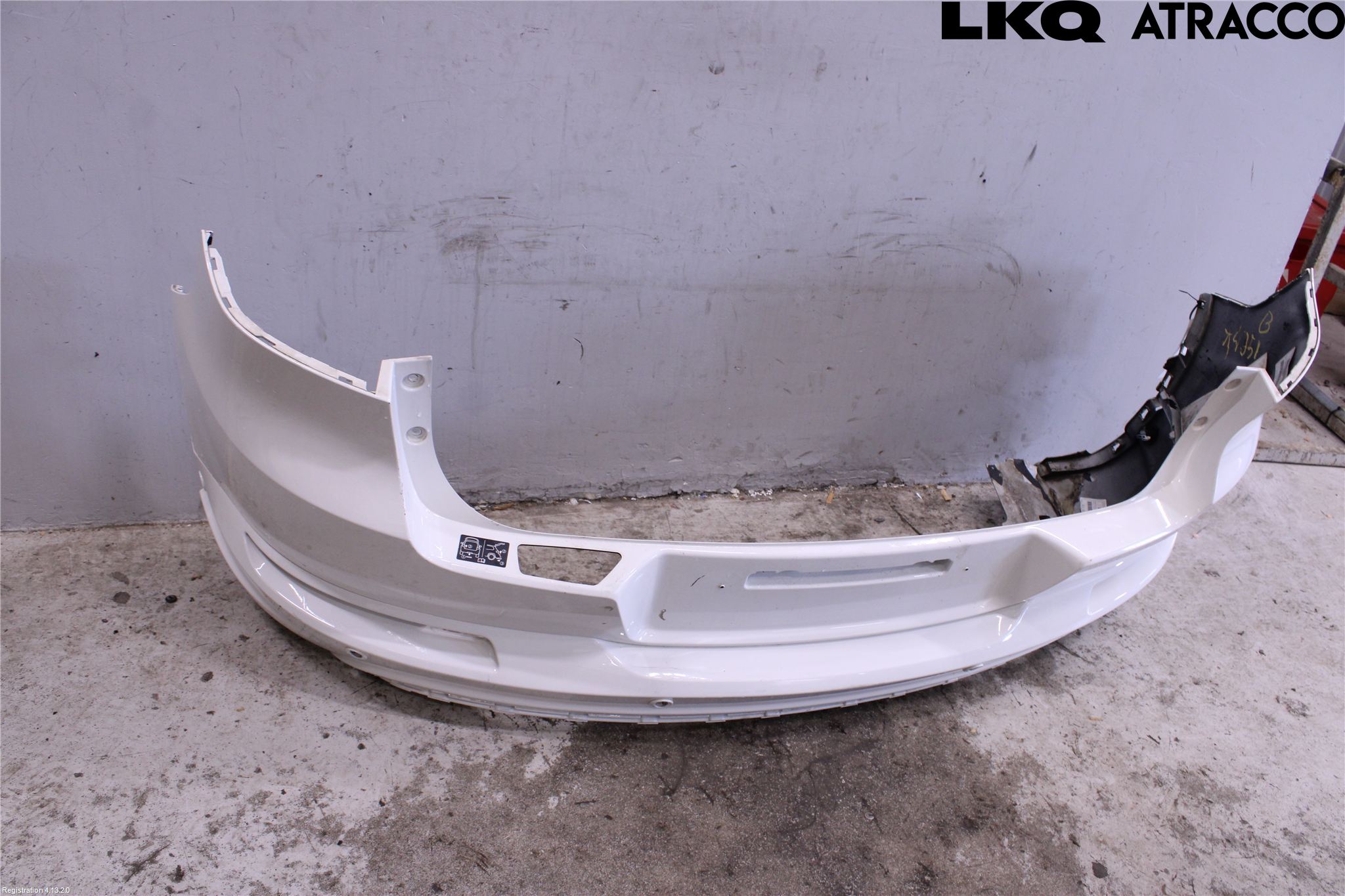Volkswagen VW TIGUAN 07-16 Støtfanger Bak Overtrekk