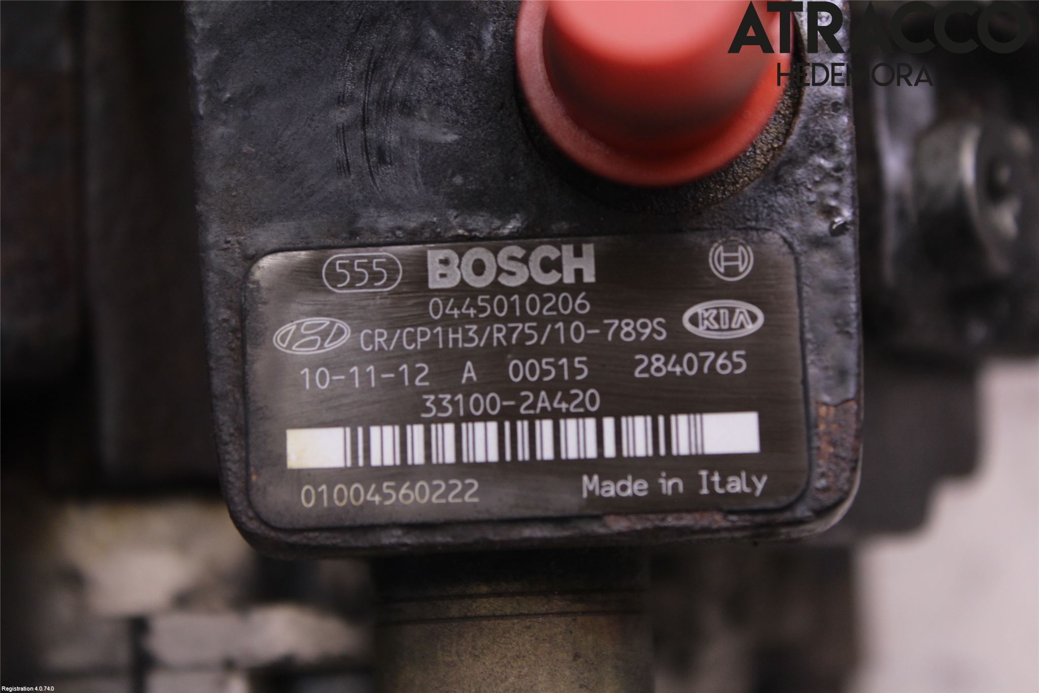 Hyundai i30 FD 07-12 Drivstoff Dieselpumpe Hoved