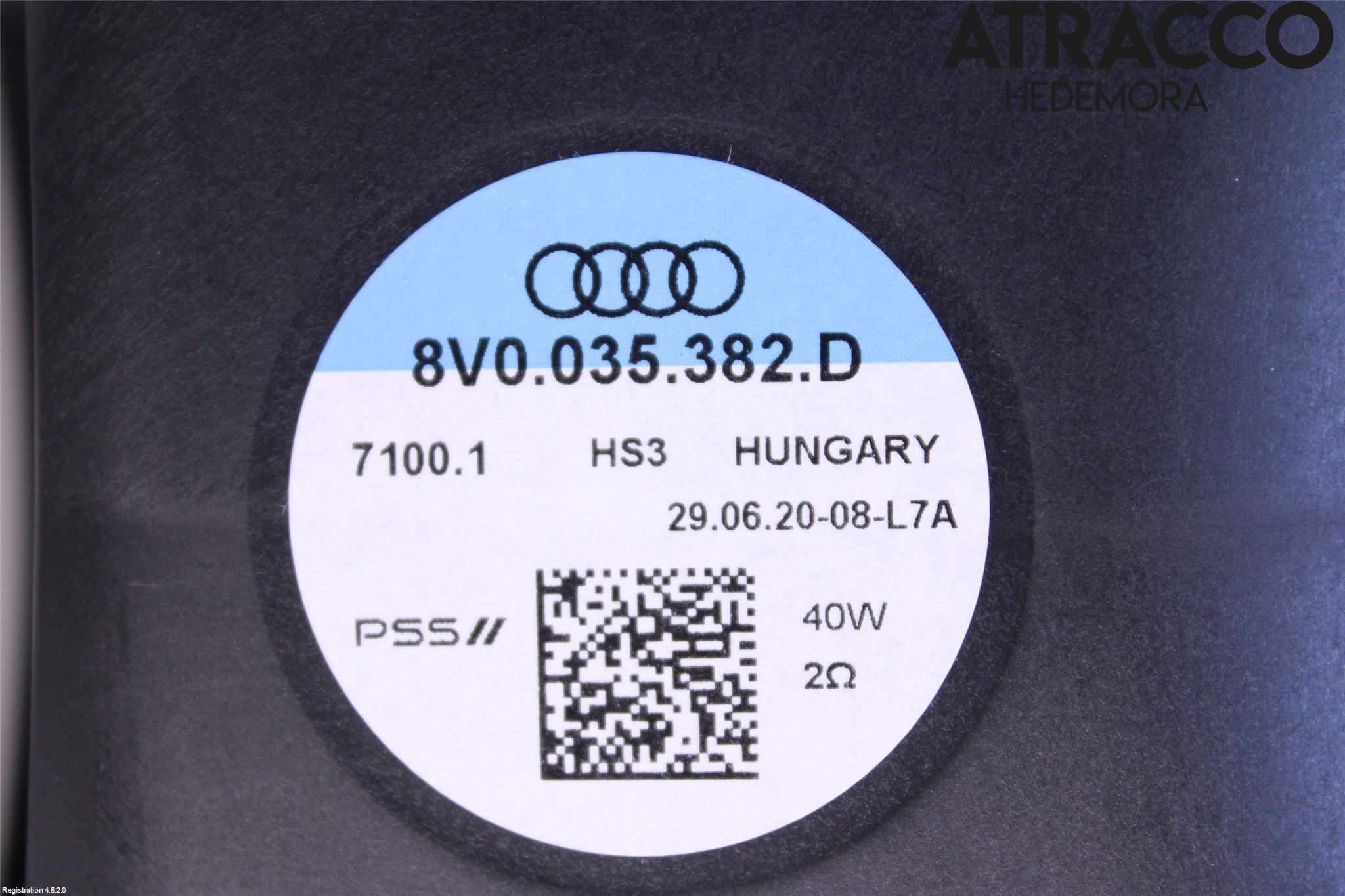 Audi Q2/SQ2 17- Innr Høyttaler
