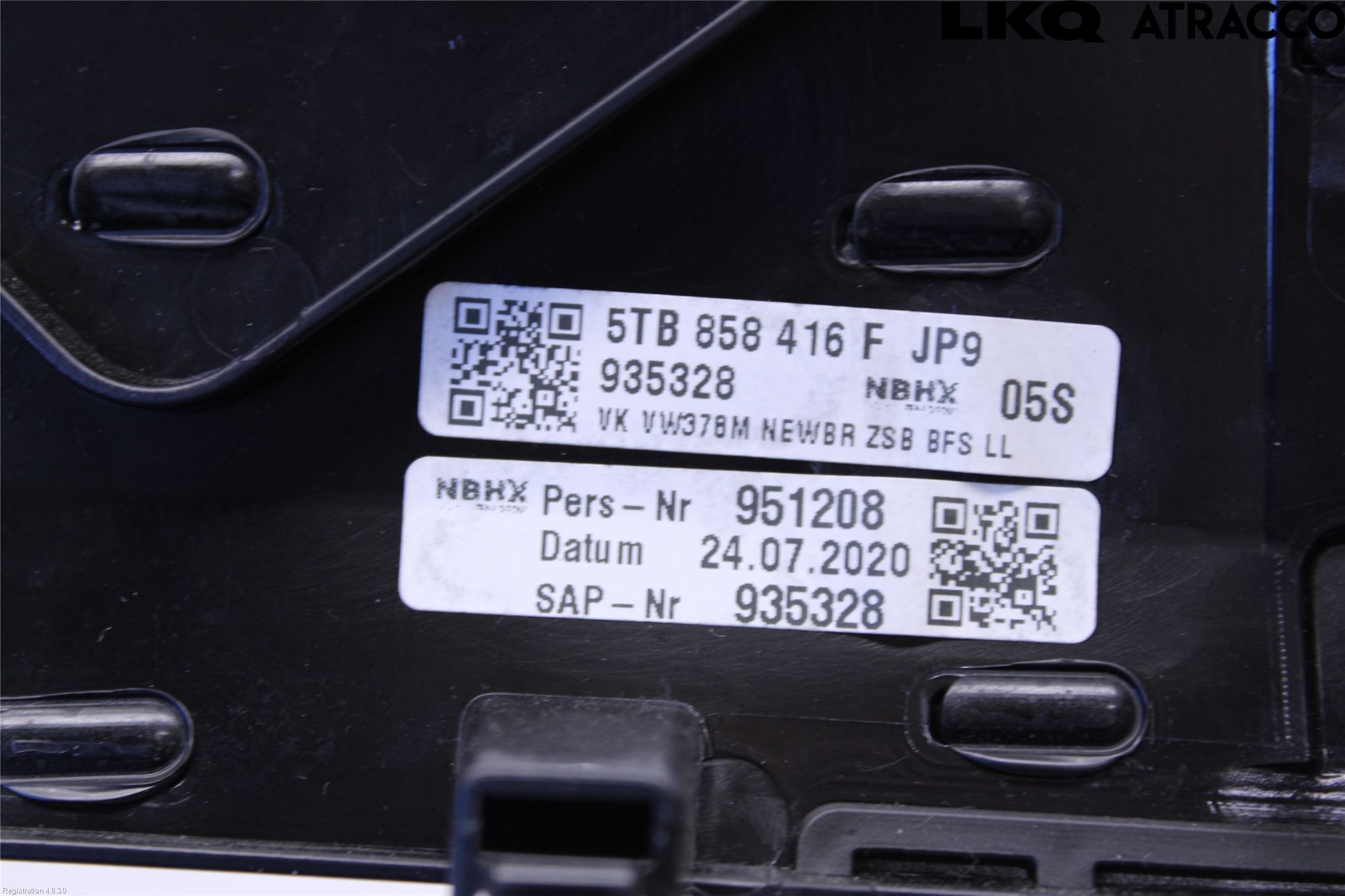 Volkswagen VW TOURAN 16- Innr Dekor Instrbord