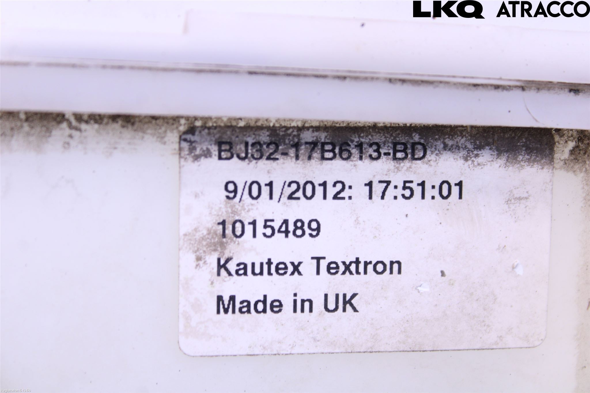 Landrover LAND ROVER RANGE ROVER EVOQUE (L538) 11-18 Spylerbeholder Frontrute-Lykte