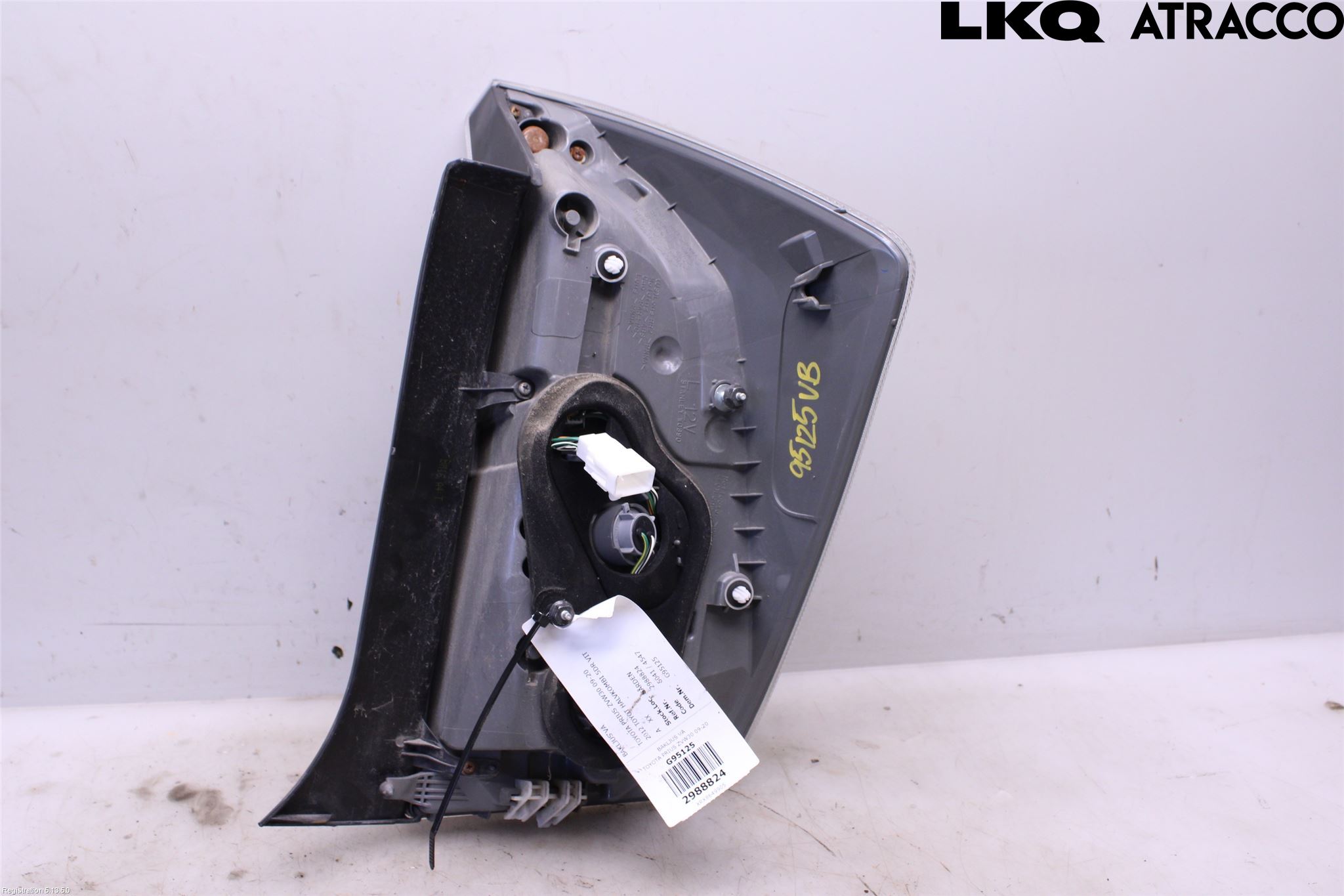 Toyota PRIUS ZVW30 09-20 Baklykt Venstre