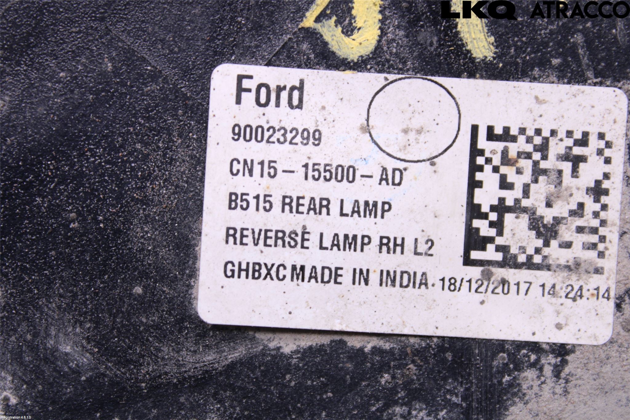 Ford ECOSPORT 17- Refleks Bak