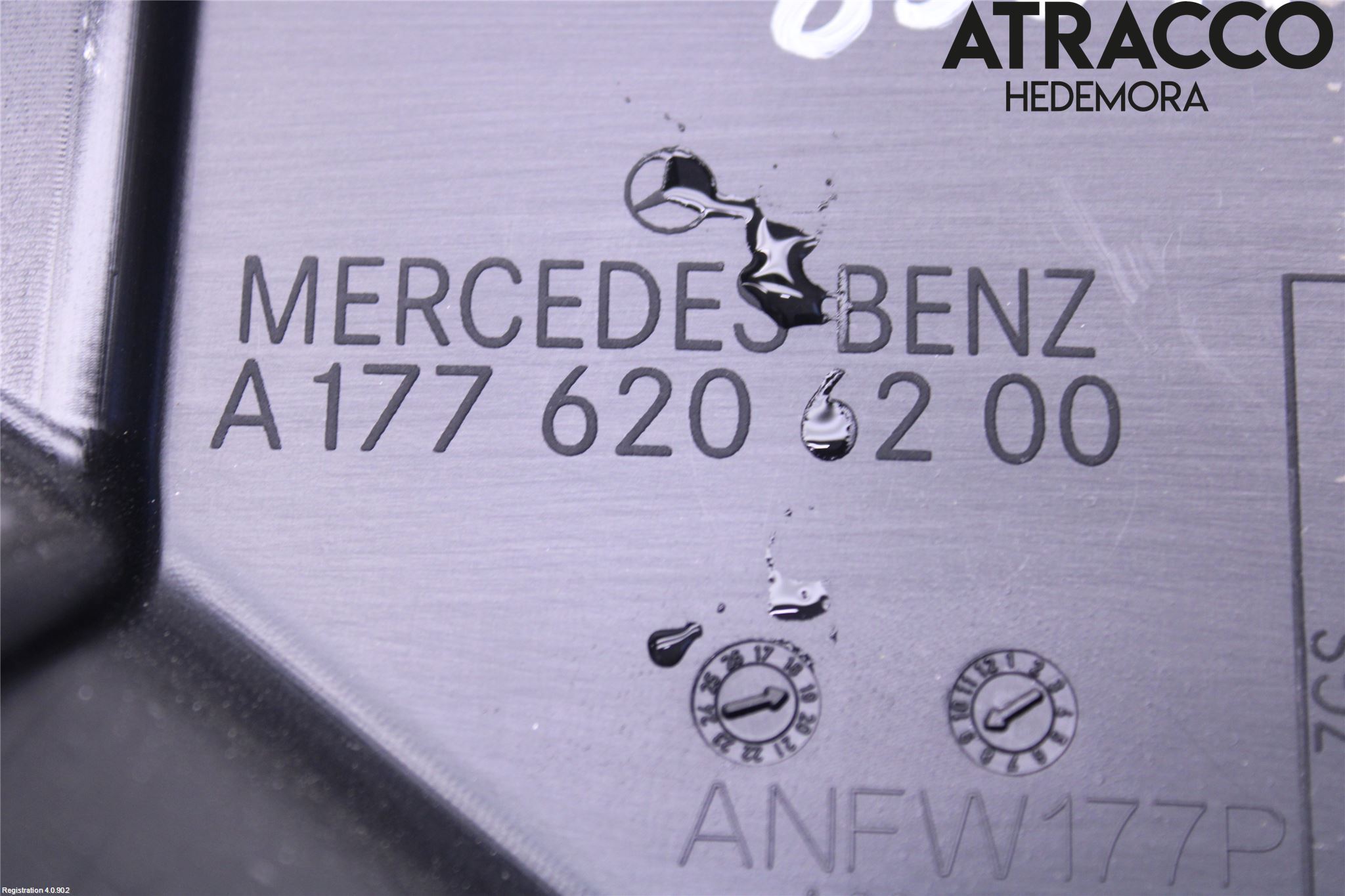 Mercedes-Benz MB CLA-KLASS (C118/X118) 19- Visker Deksel-Grill-Under Frr