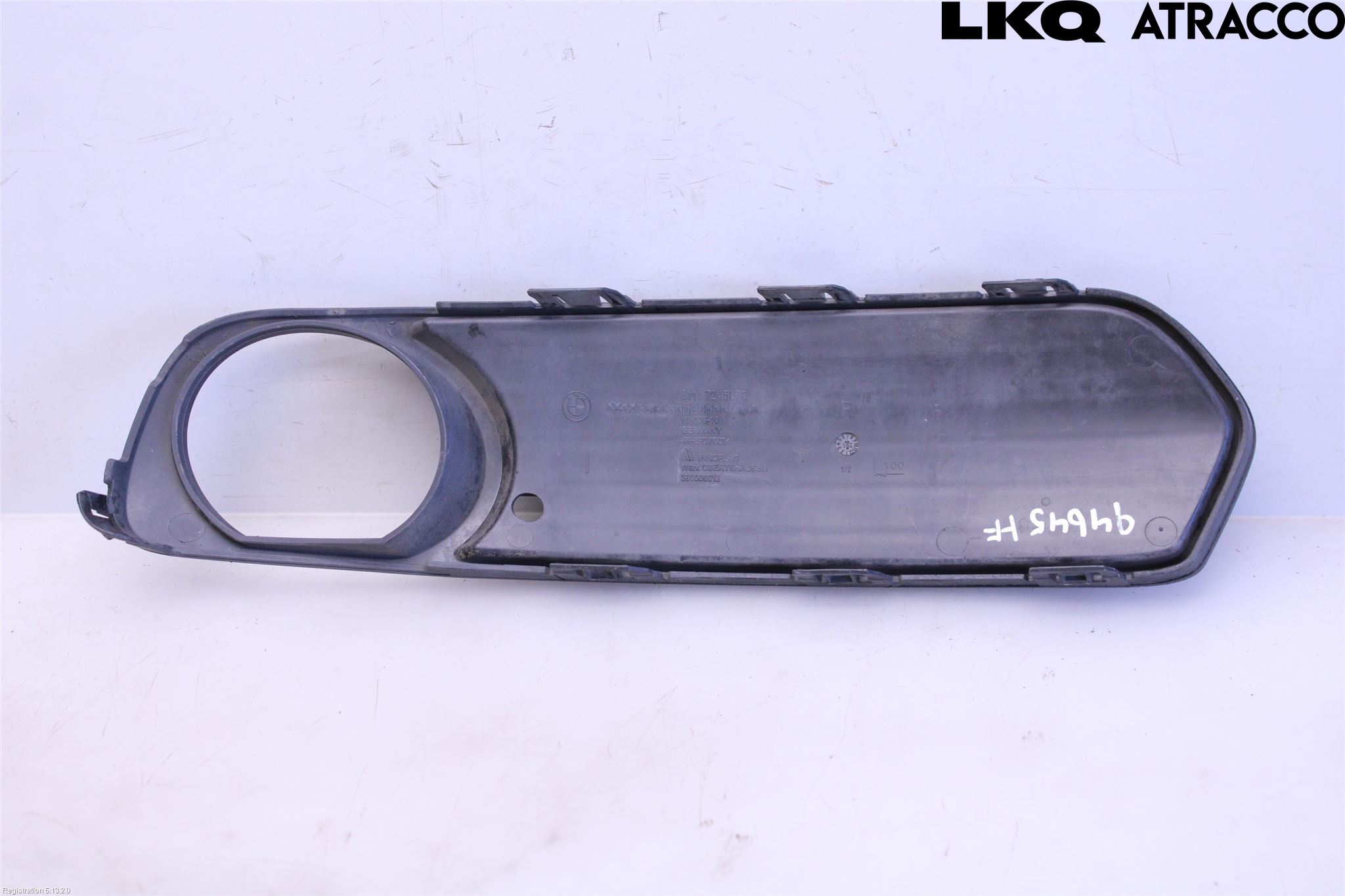 BMW 1 F20/F21 11-19 Frontlykt Kurve-Tåkelys Ramme