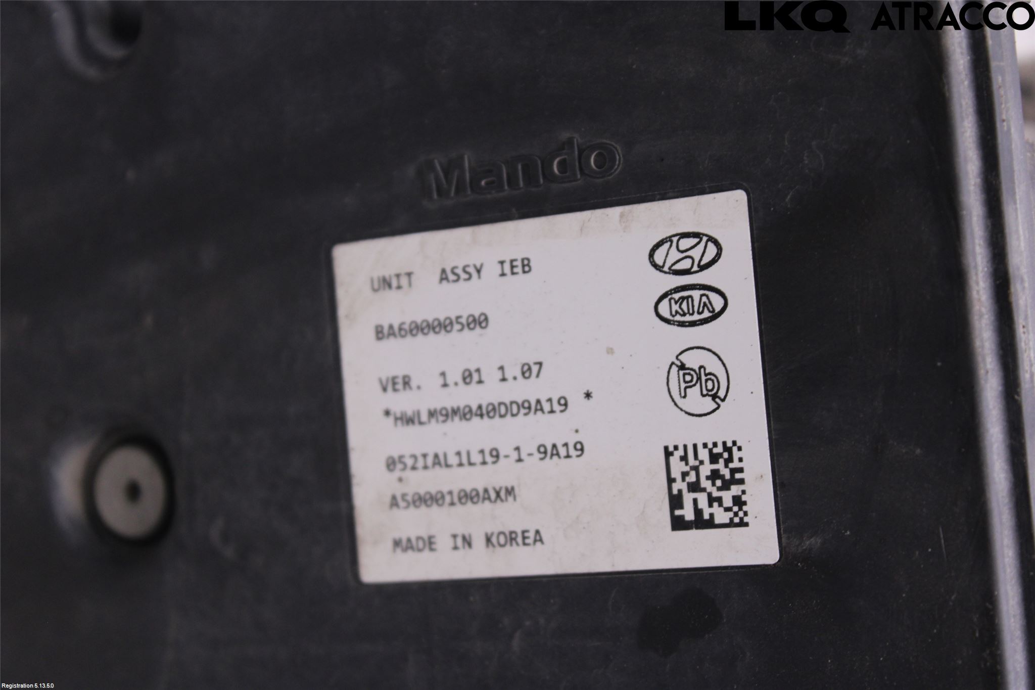 Kia NIRO (DE) 17-22 Abs Hydraulikkaggregat