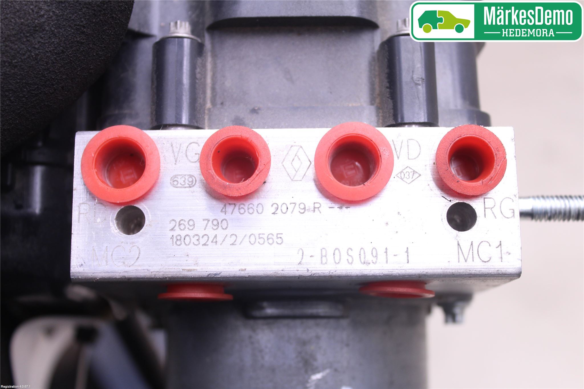 Renault KANGOO II 15-21 Abs Hydraulikkaggregat