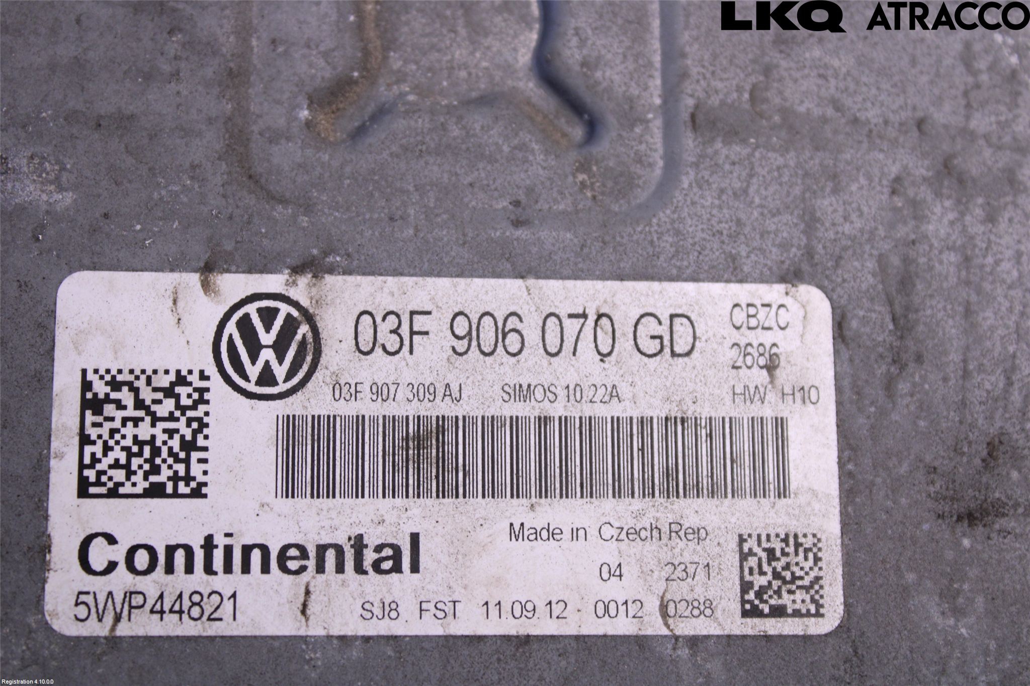 Volkswagen VW POLO 10-17 Styreenhet Innsprøytning