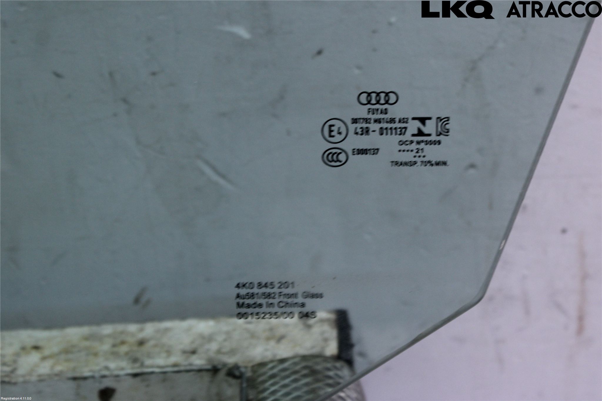 Audi A6 F2/C8 19- Dørrute Foran Venstre 4 Dørs