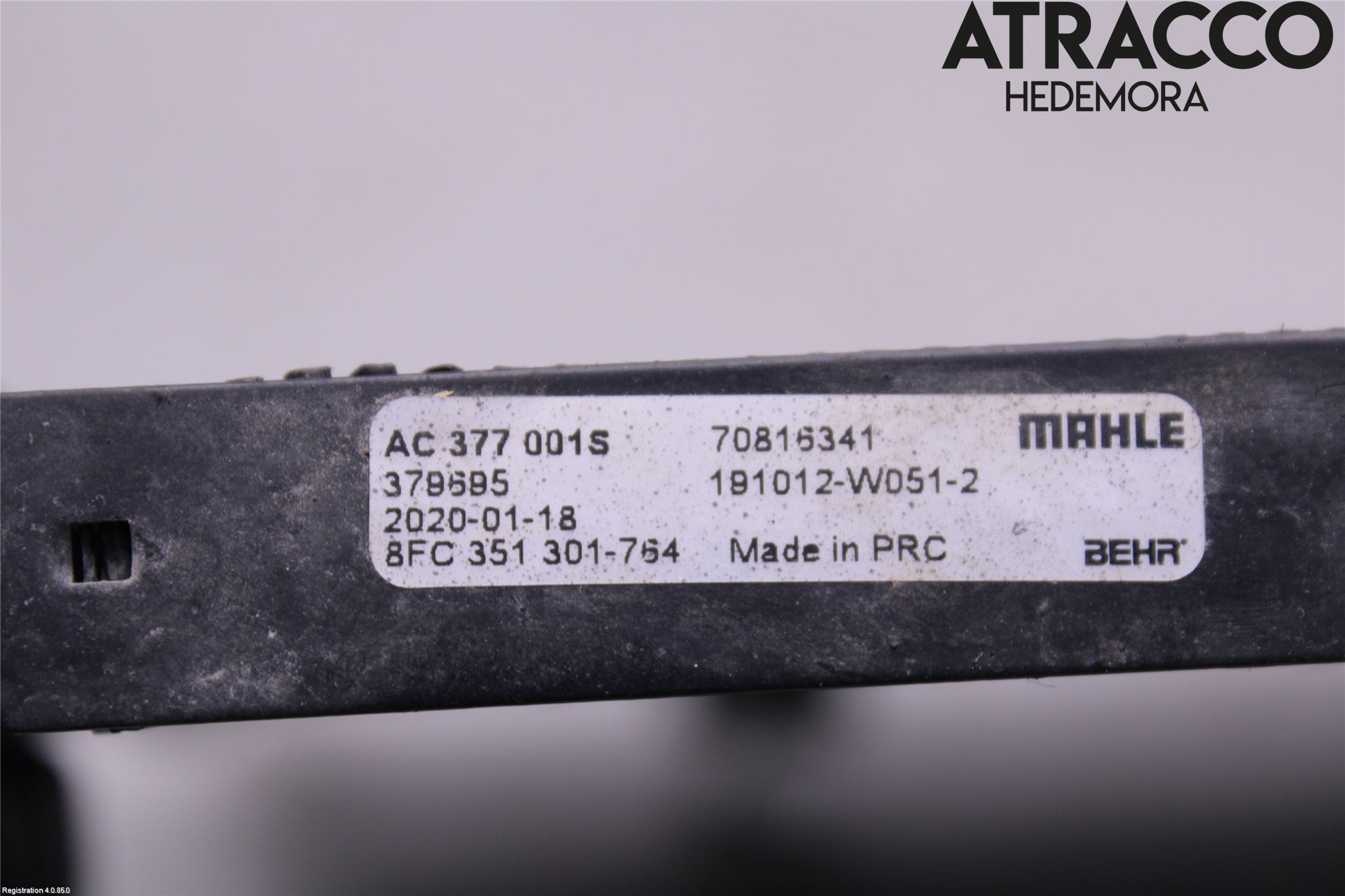 Opel ASTRA H 04-12 Varme Ac Kondenser-Kjøler