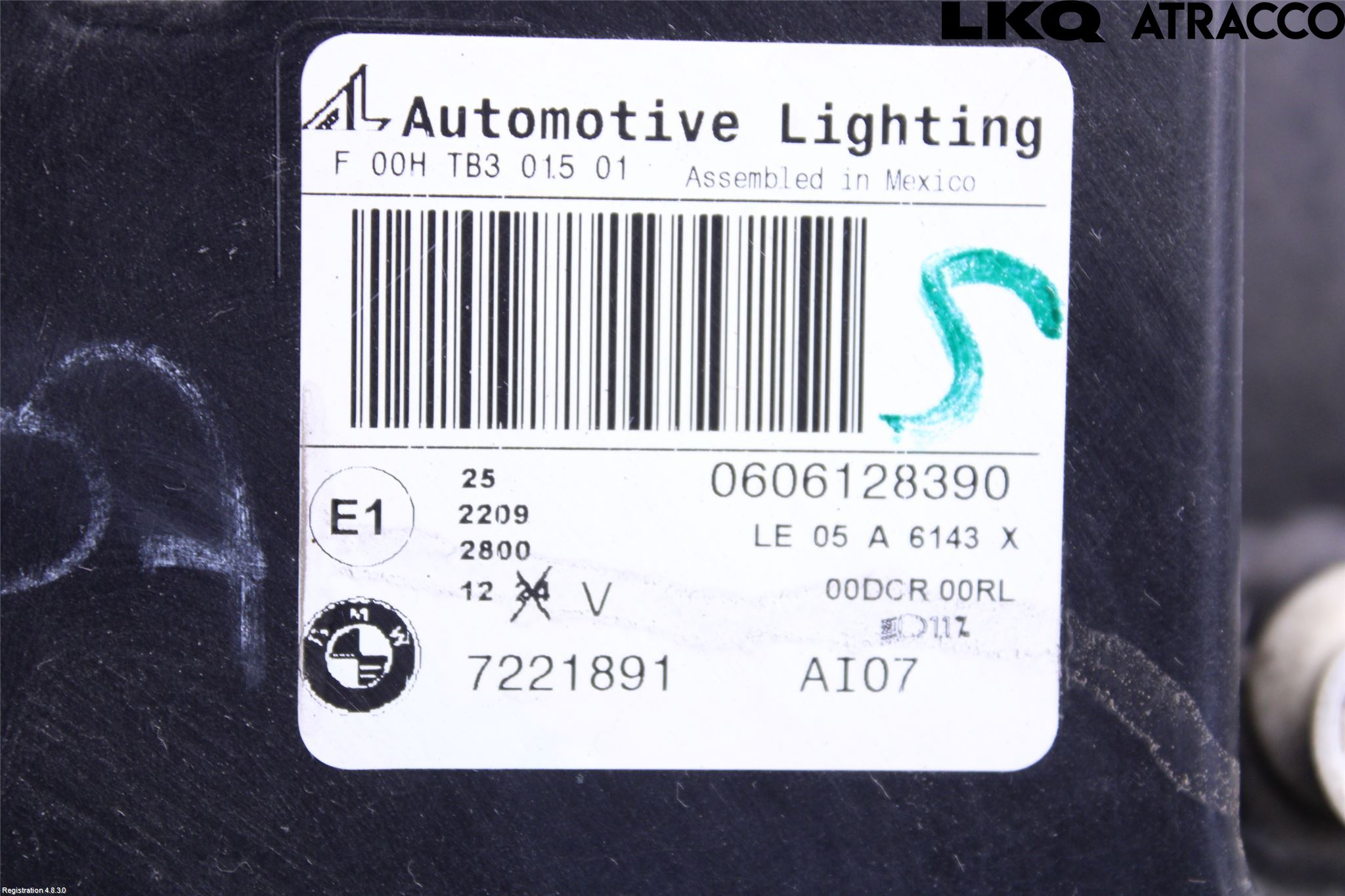 BMW X5 E70 07-13 Frontlykt Venstre