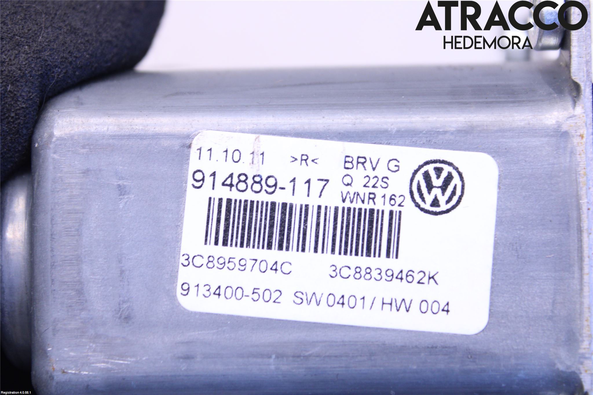 Volkswagen VW PASSAT CC 08-16 Vindusheismotor