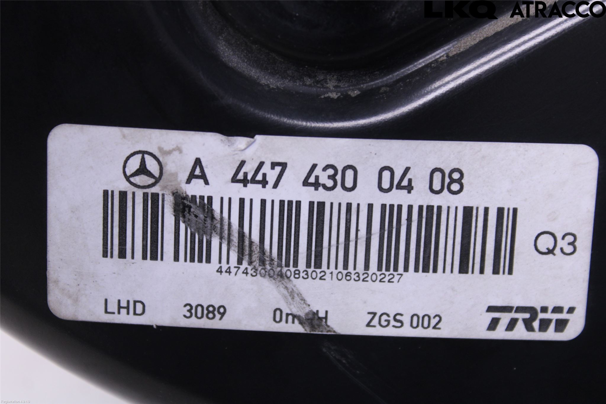 Mercedes-Benz MB VITO/V-KLASS (W640,W447,W448) 14- Bremseservo