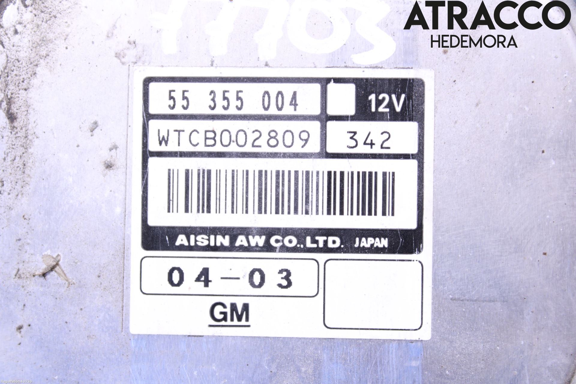 Saab 9-3 VER 2 Styreenhet Gearkasse