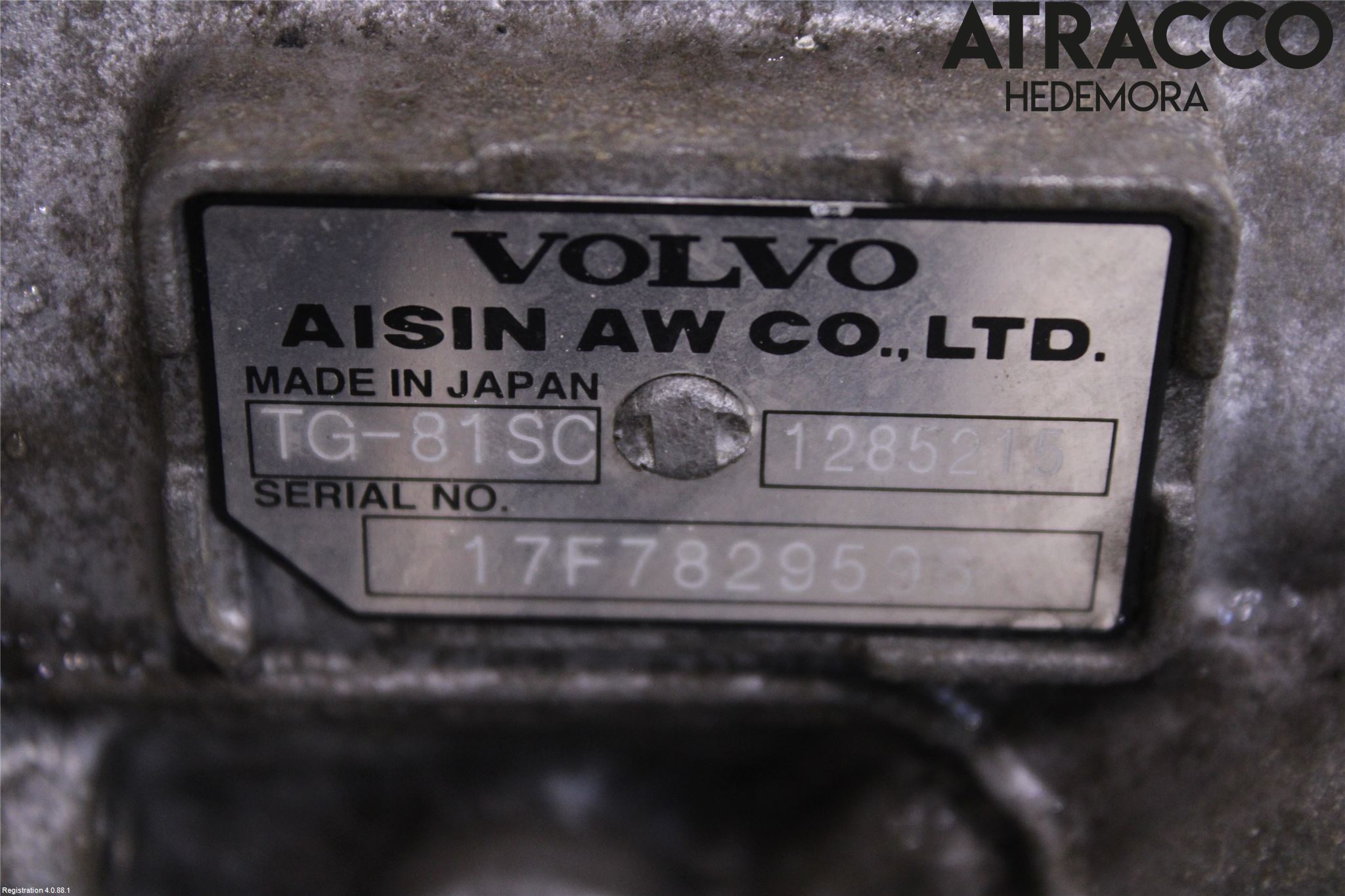 Volvo S90 17->> Gearkasse Automat