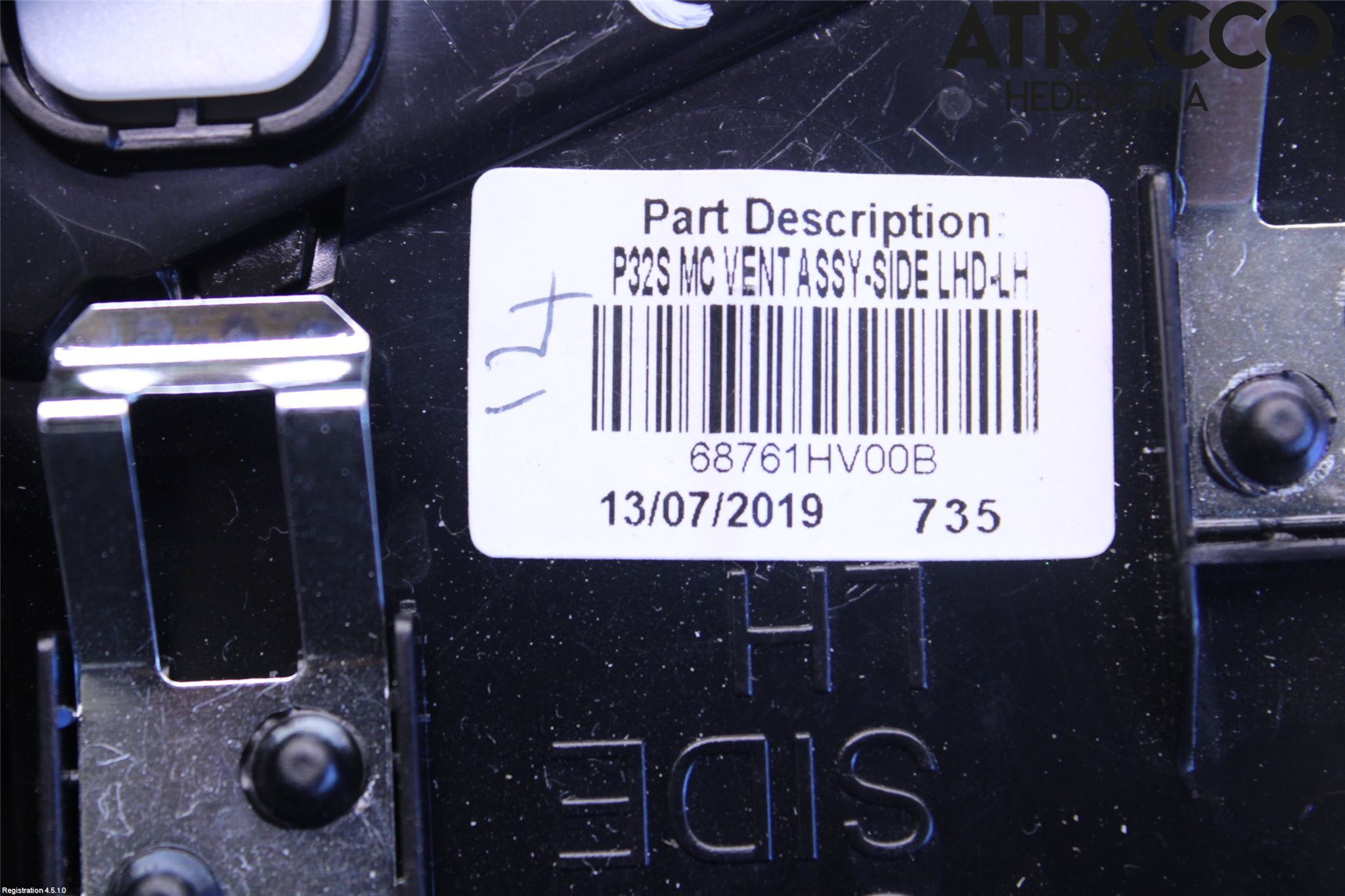 Nissan QASHQAI 17-21 Dashbord Kanal - Dyse