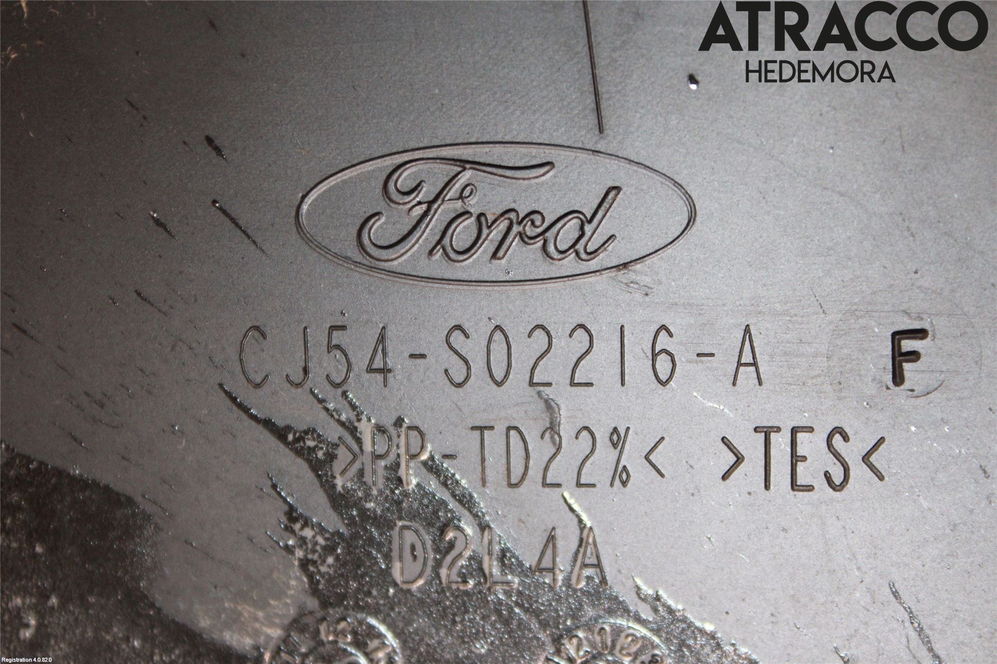 Ford KUGA 13-16 Visker Deksel-Grill-Under Frr