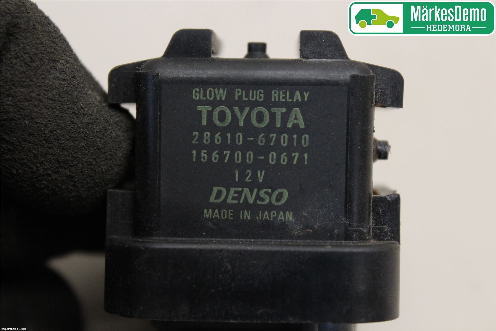 Toyota AURIS 10-12 Rele Gløding Diesel