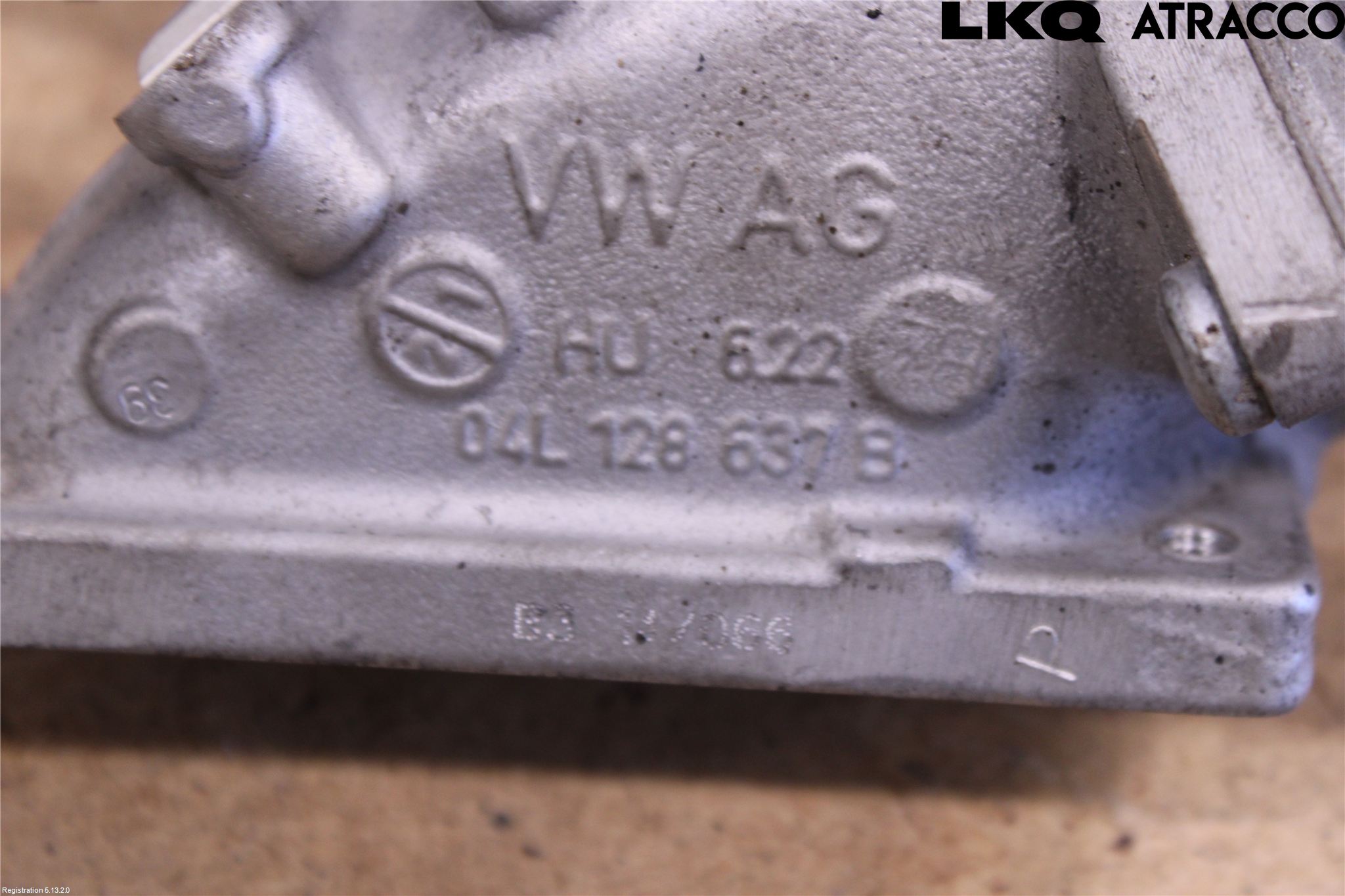 Volkswagen VW GOLF / E-GOLF VII 13-20 Inns Luftspjeld-Trottelhus