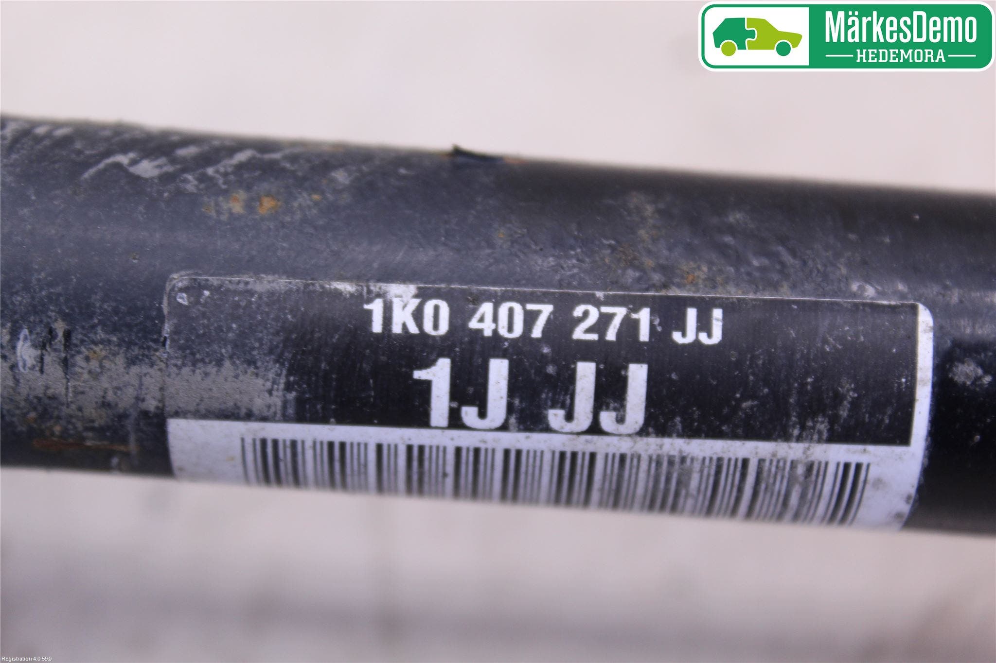 Volkswagen VW GOLF PLUS/CROSS GOLF 04-14 Drivaksel Foran Kompl Venstre