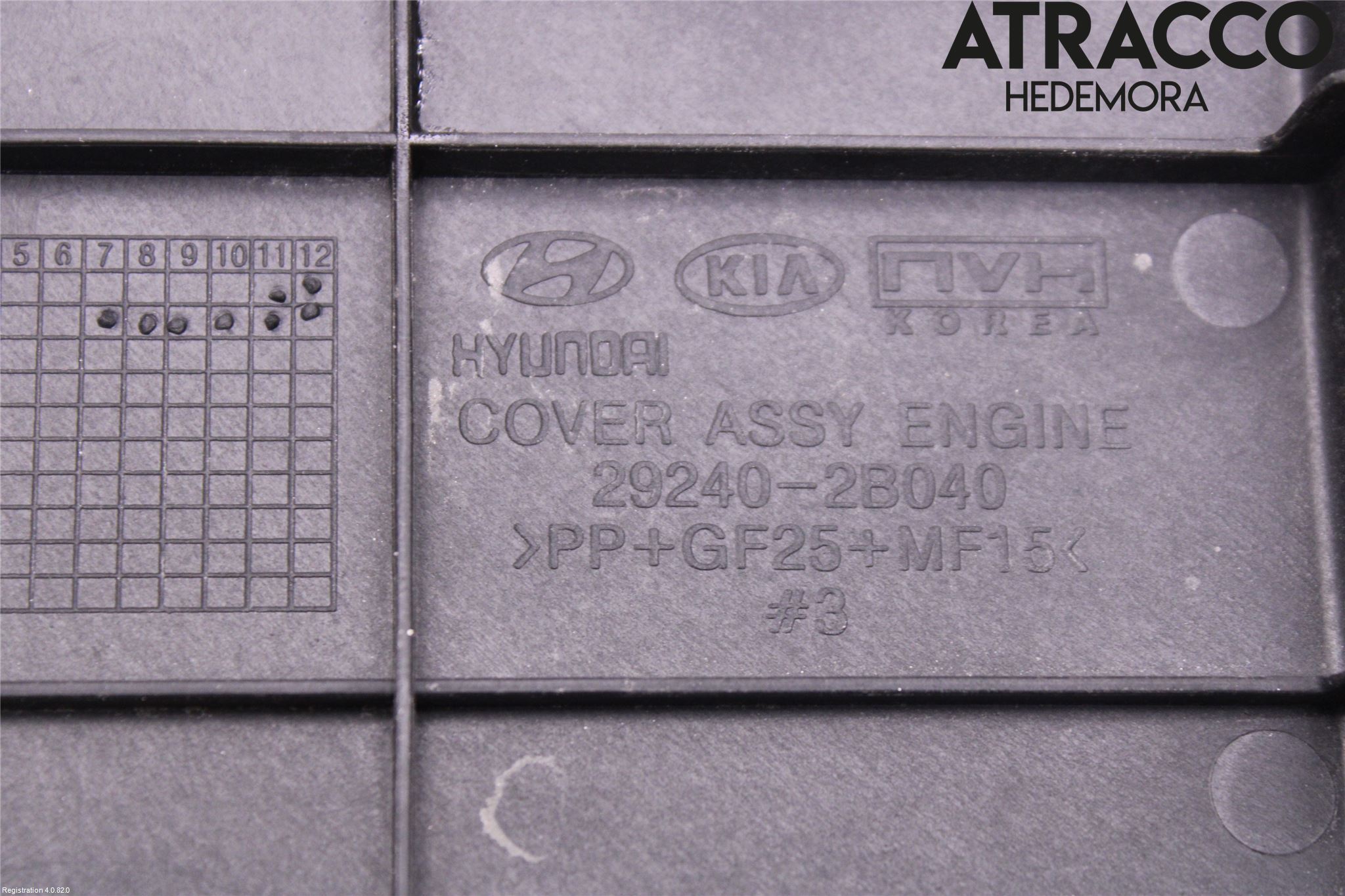 Kia CEED 12-18 Motor Deksel Over Motor