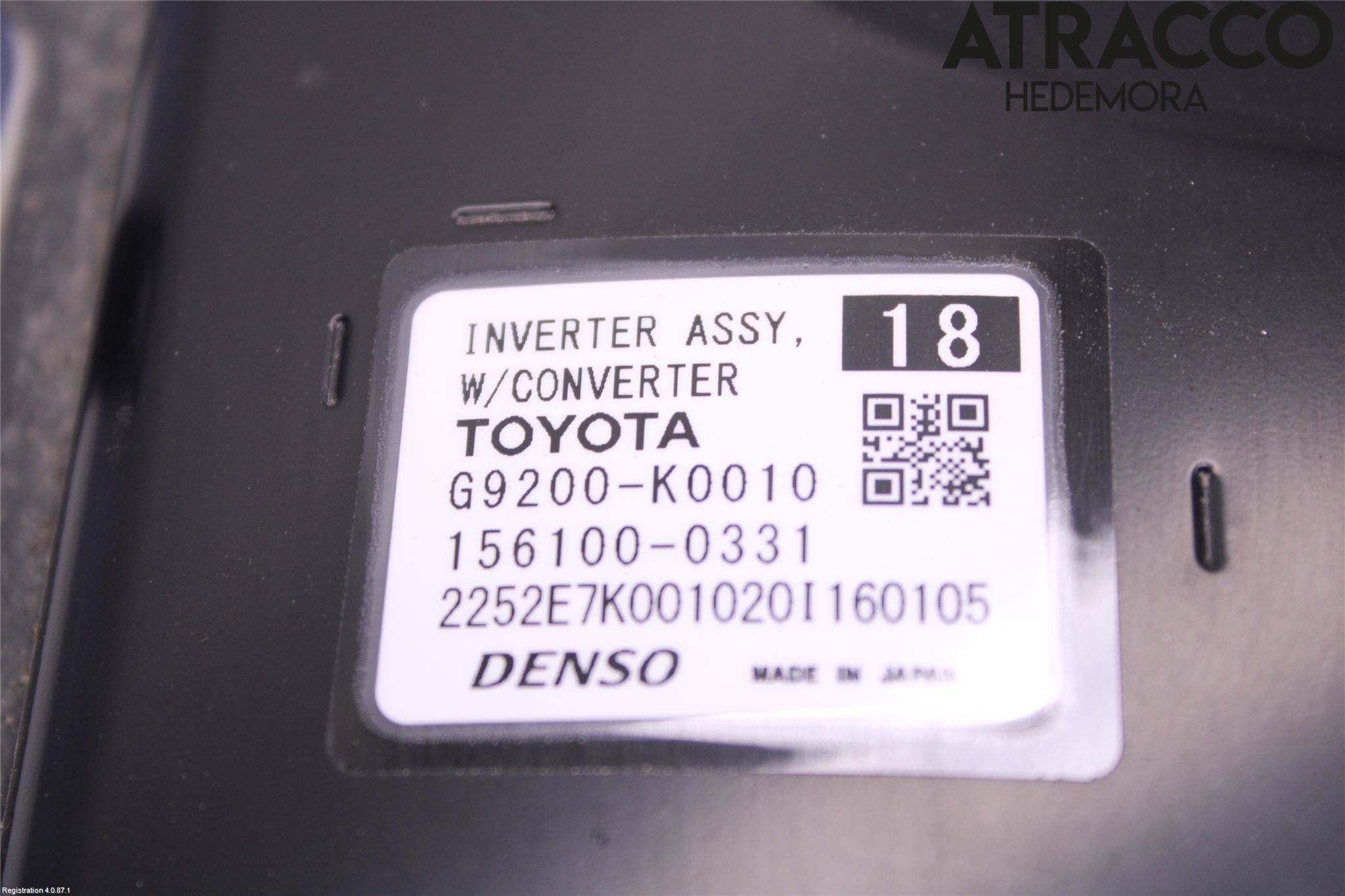Toyota YARIS XP21 20- Hybridconverter