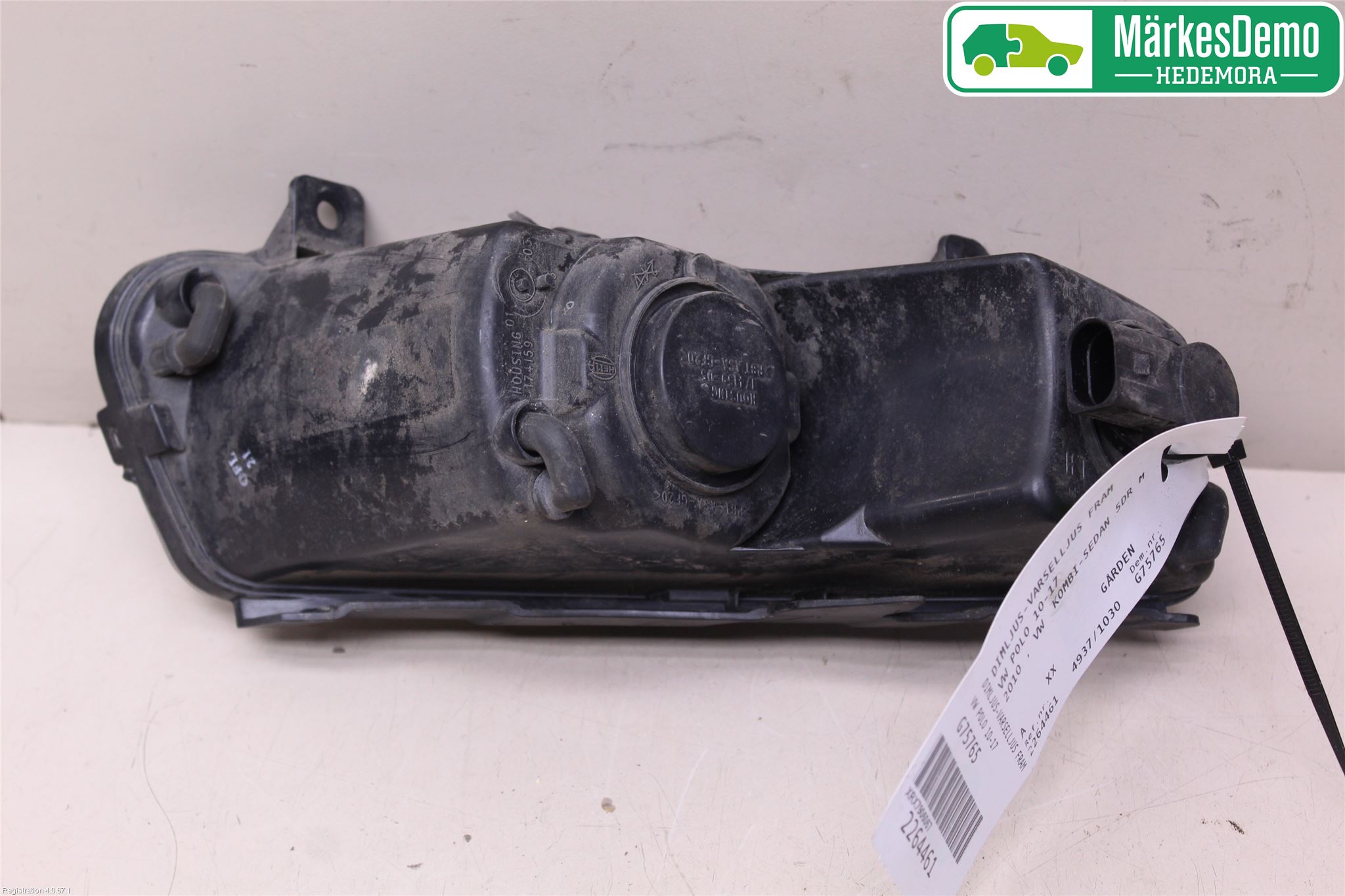 Volkswagen VW POLO 10-17 Frontlykt-Kurve-Tåkelys