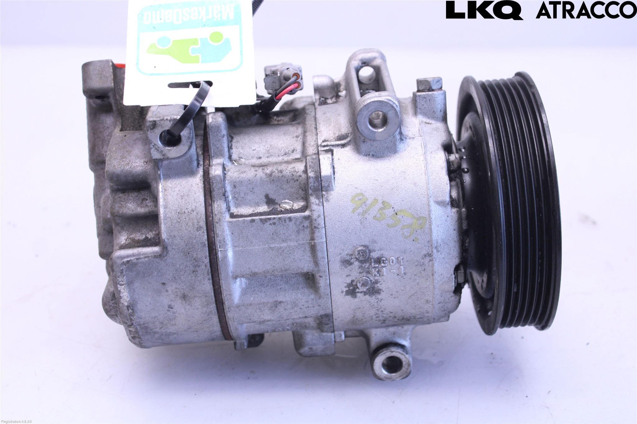 Renault SCÉNIC III / GRAND SCÉNIC 09-16 Varme Ac Kompressor