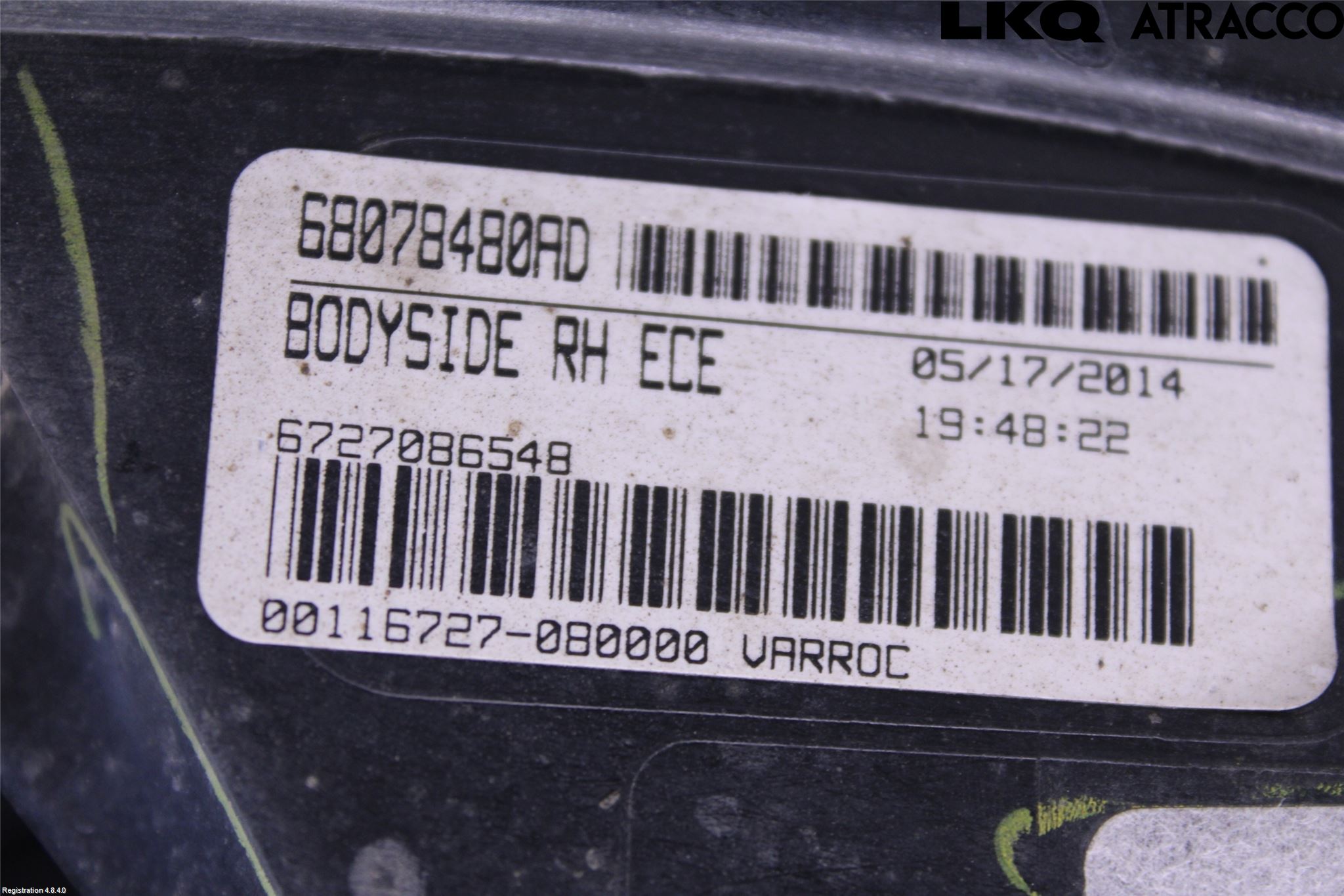 Fiat FREEMONT Baklykt Høyre