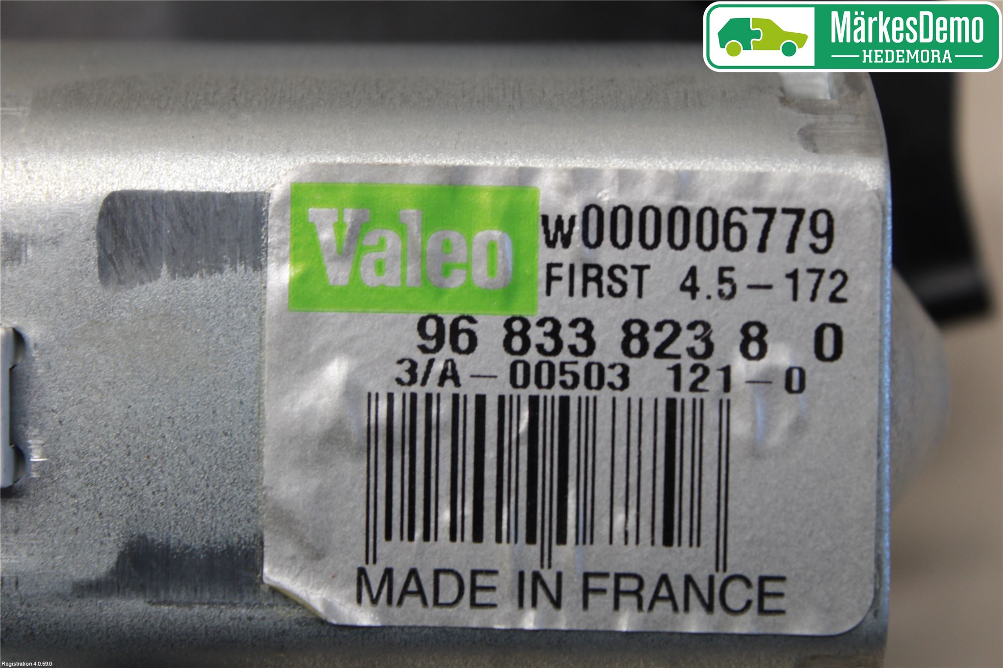 Citroen C3 10-17 Viskermotor Bakluke
