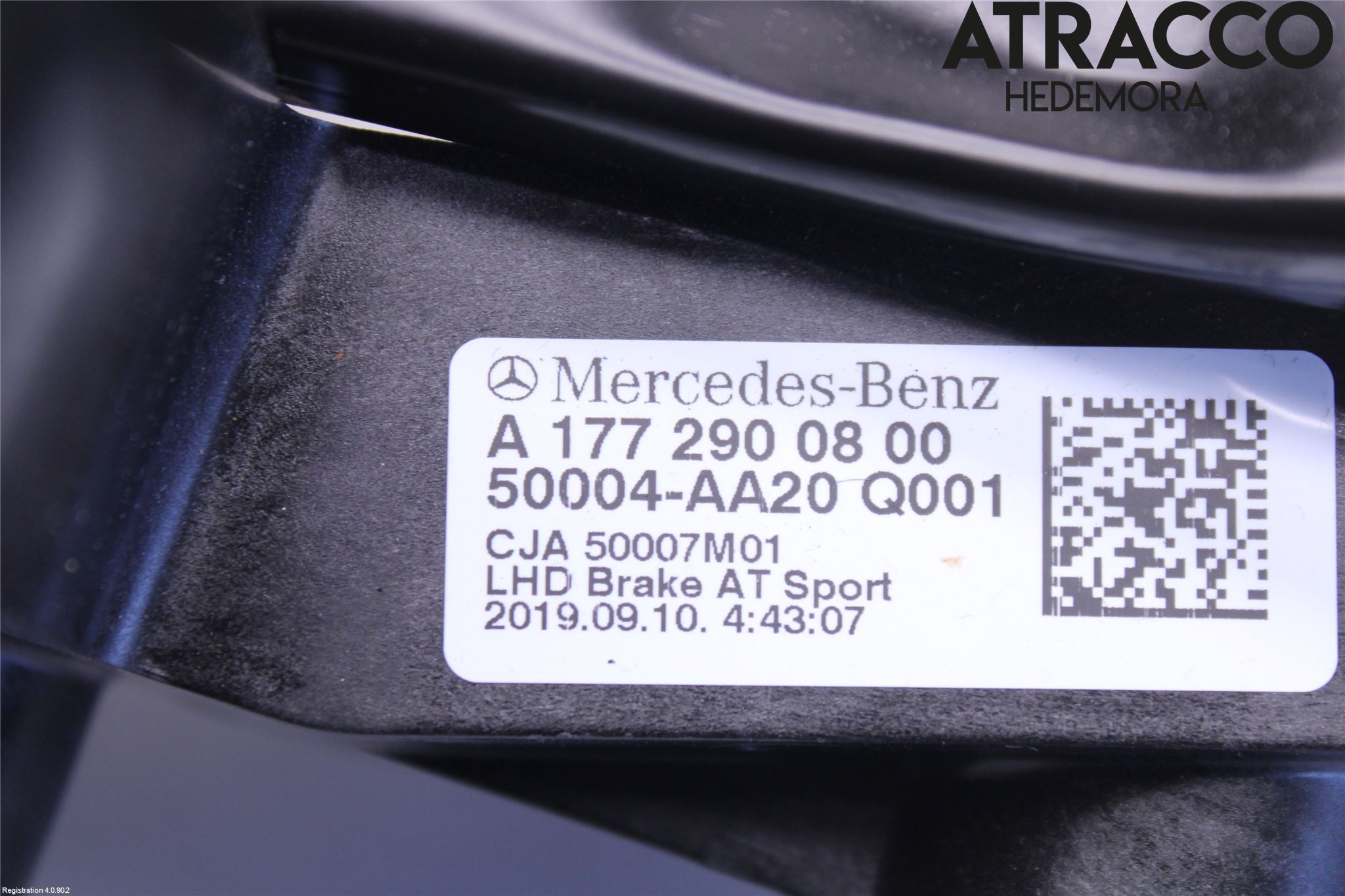 Mercedes-Benz MB CLA-KLASS (C118/X118) 19- Pedal Gas-Brems-Clutch