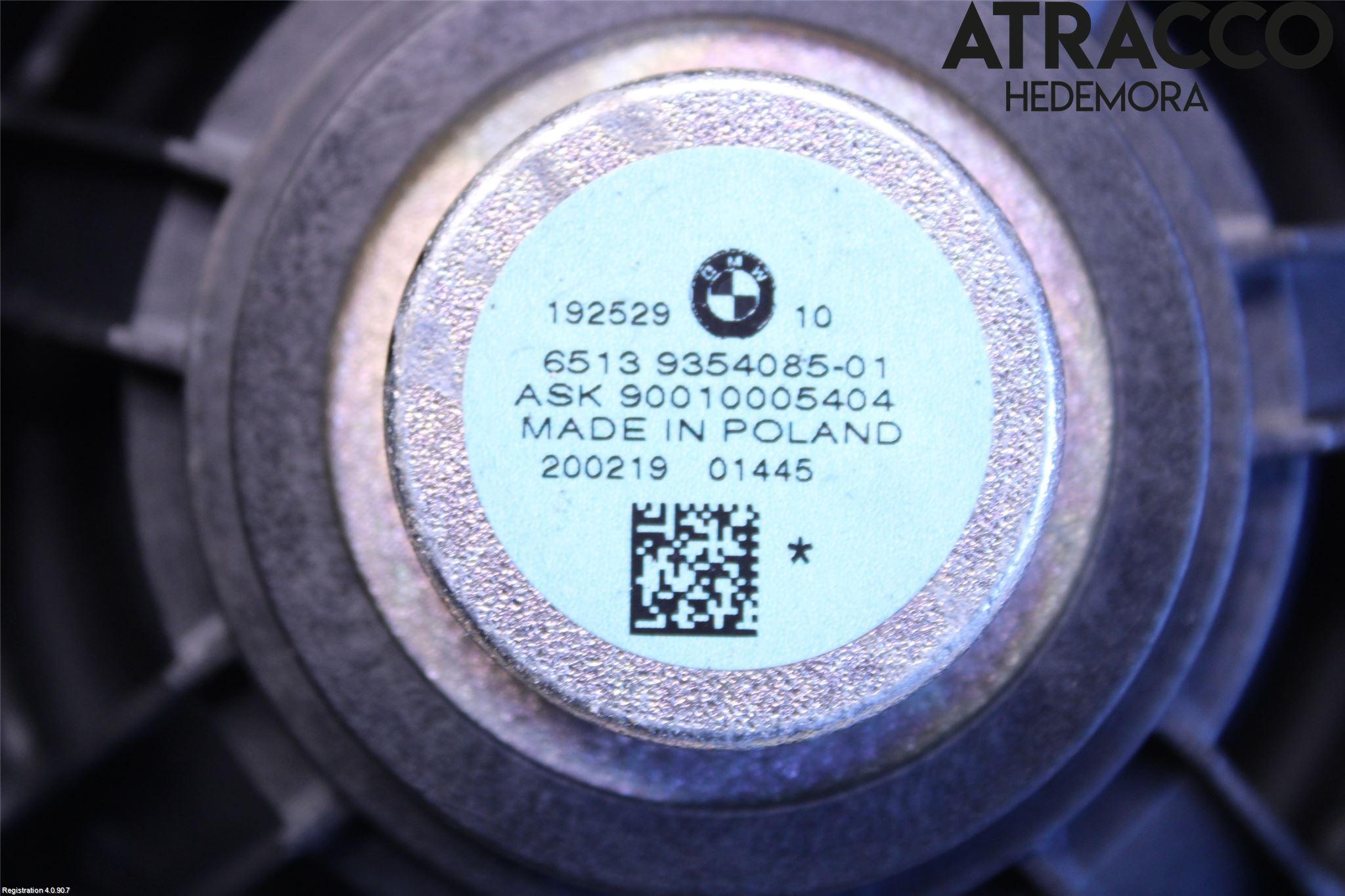 BMW 5 G30/G31/F90 17-23 Innr Høyttaler