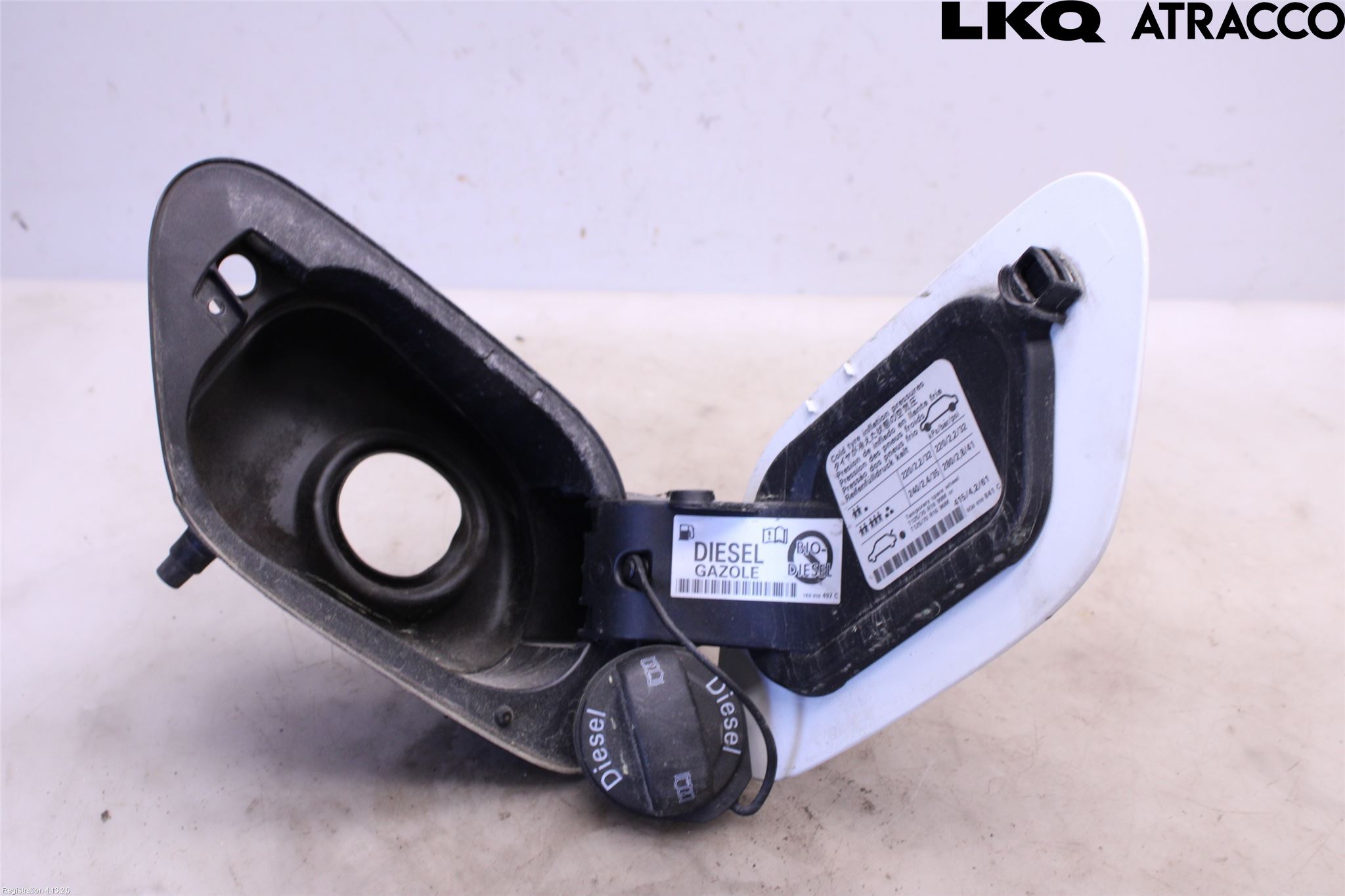 Volkswagen VW GOLF / E-GOLF VII 13-20 Drivstoff Tankluke