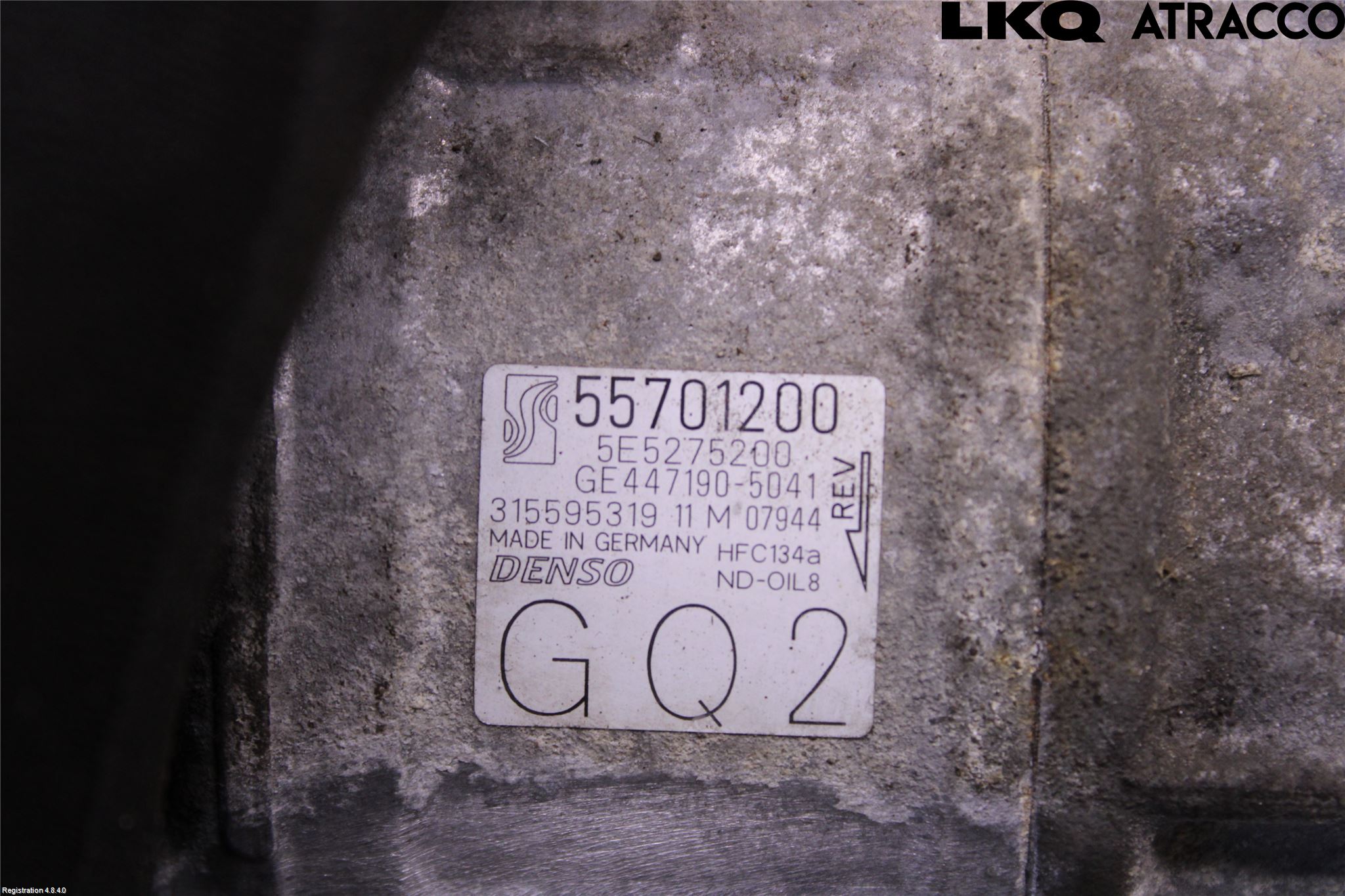 Opel CORSA D 07-14 Varme Ac Kompressor