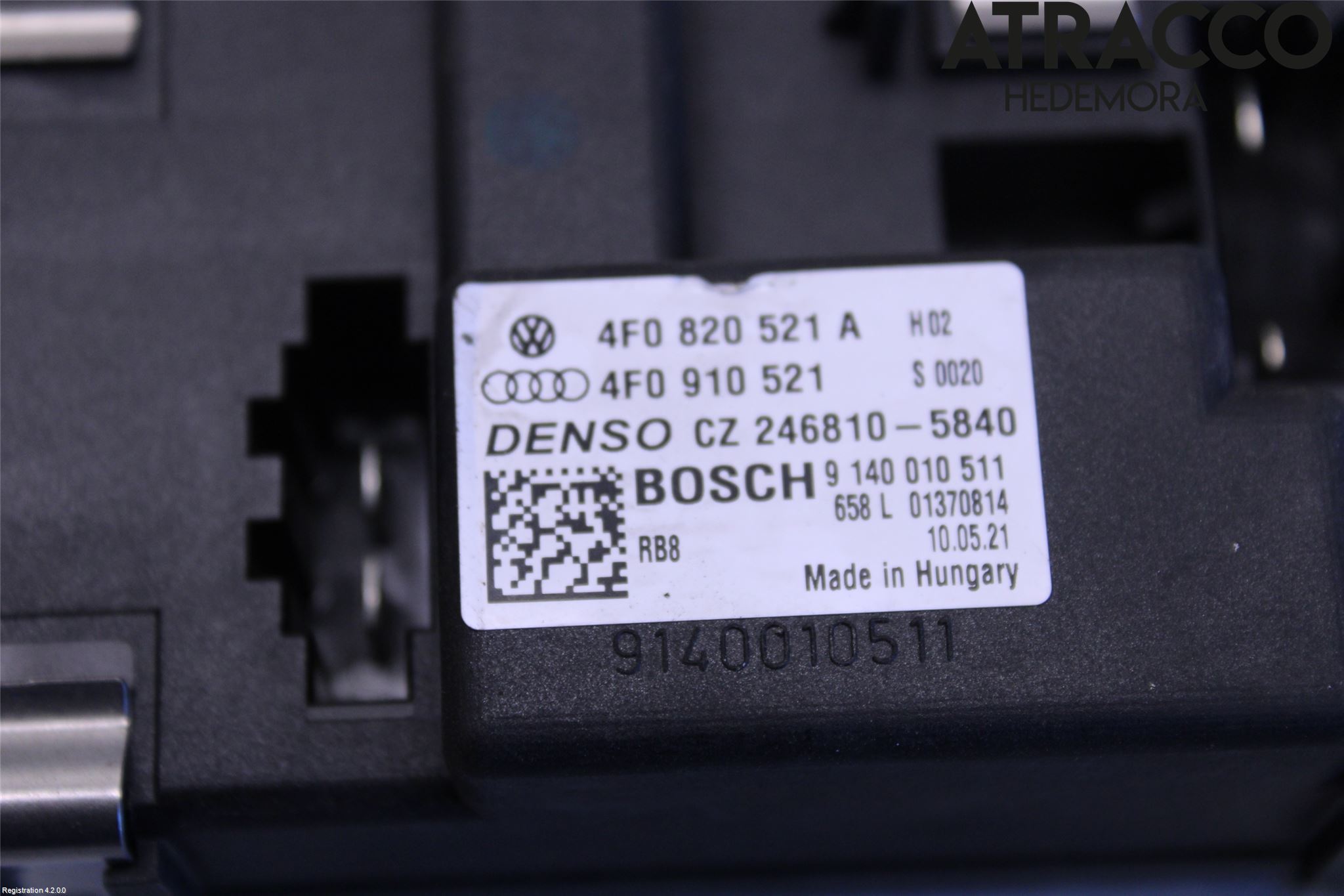 Audi A6/S6     05-11 Varmeapparat Viftemotstand