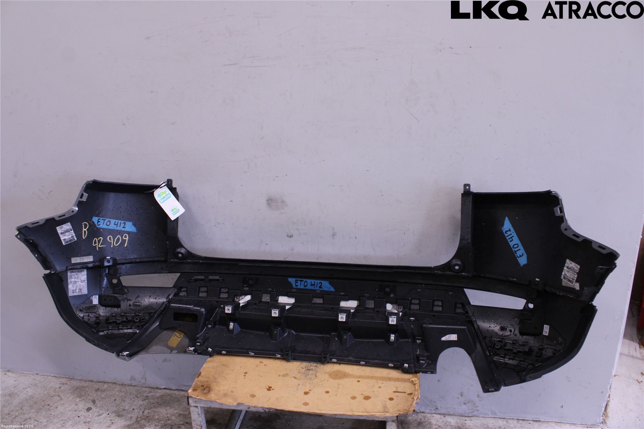Landrover LAND ROVER RANGE ROVER EVOQUE (L538) 11-18 Støtfanger Bak Overtrekk