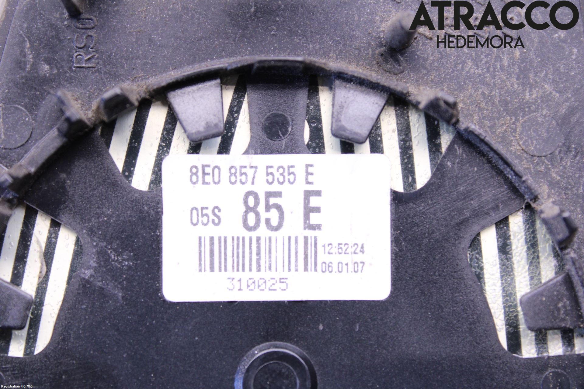 Audi A6/S6     05-11 Speil Glass V