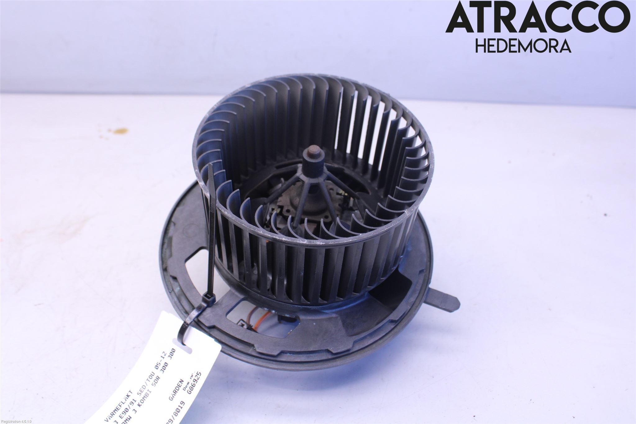 BMW 3 E90/91 SED/TOU 05-12 Varme Ac Varmeapparatvifte