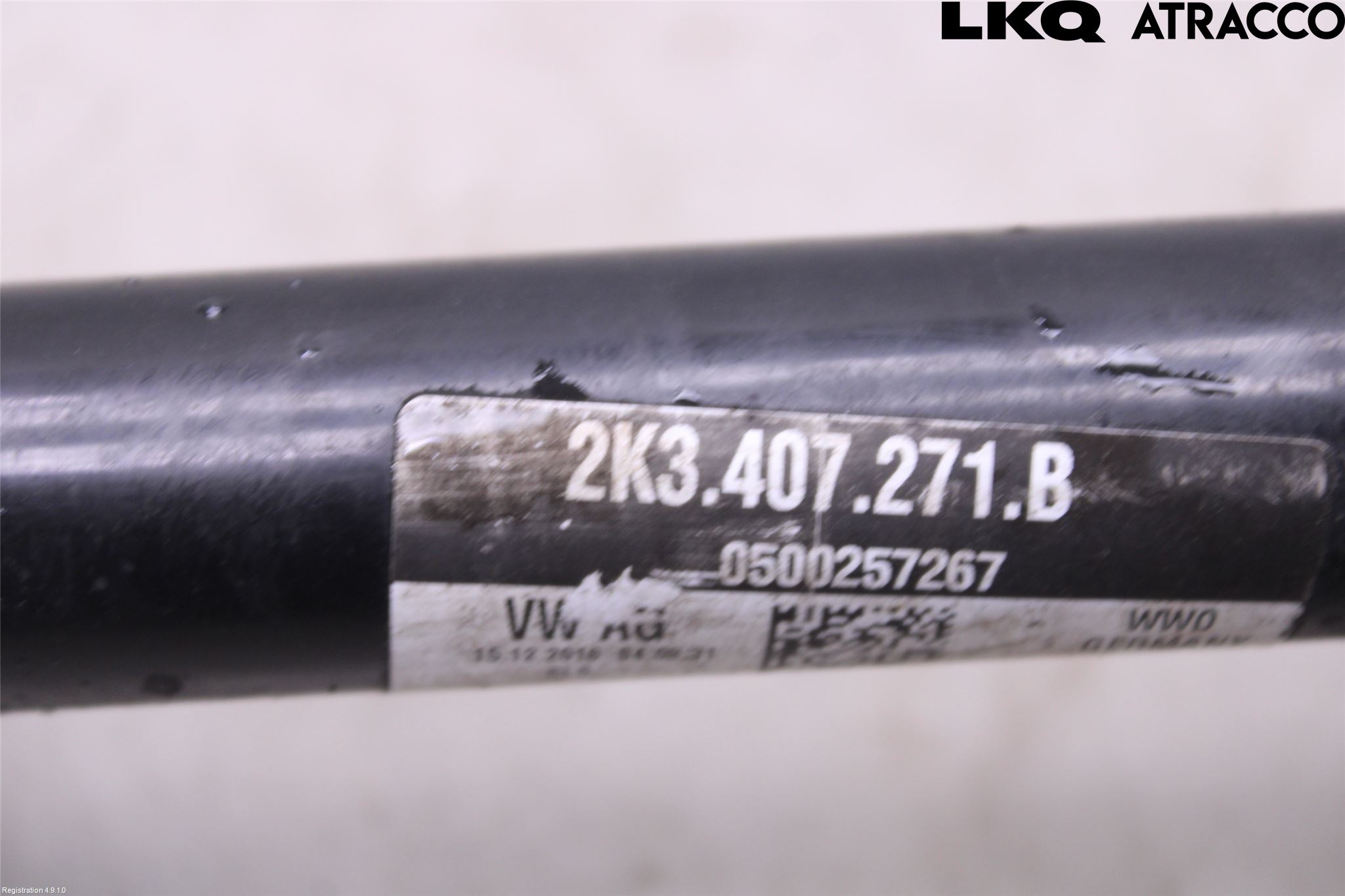 Volkswagen VW CADDY 16-20 Drivaksel Foran Kompl Venstre