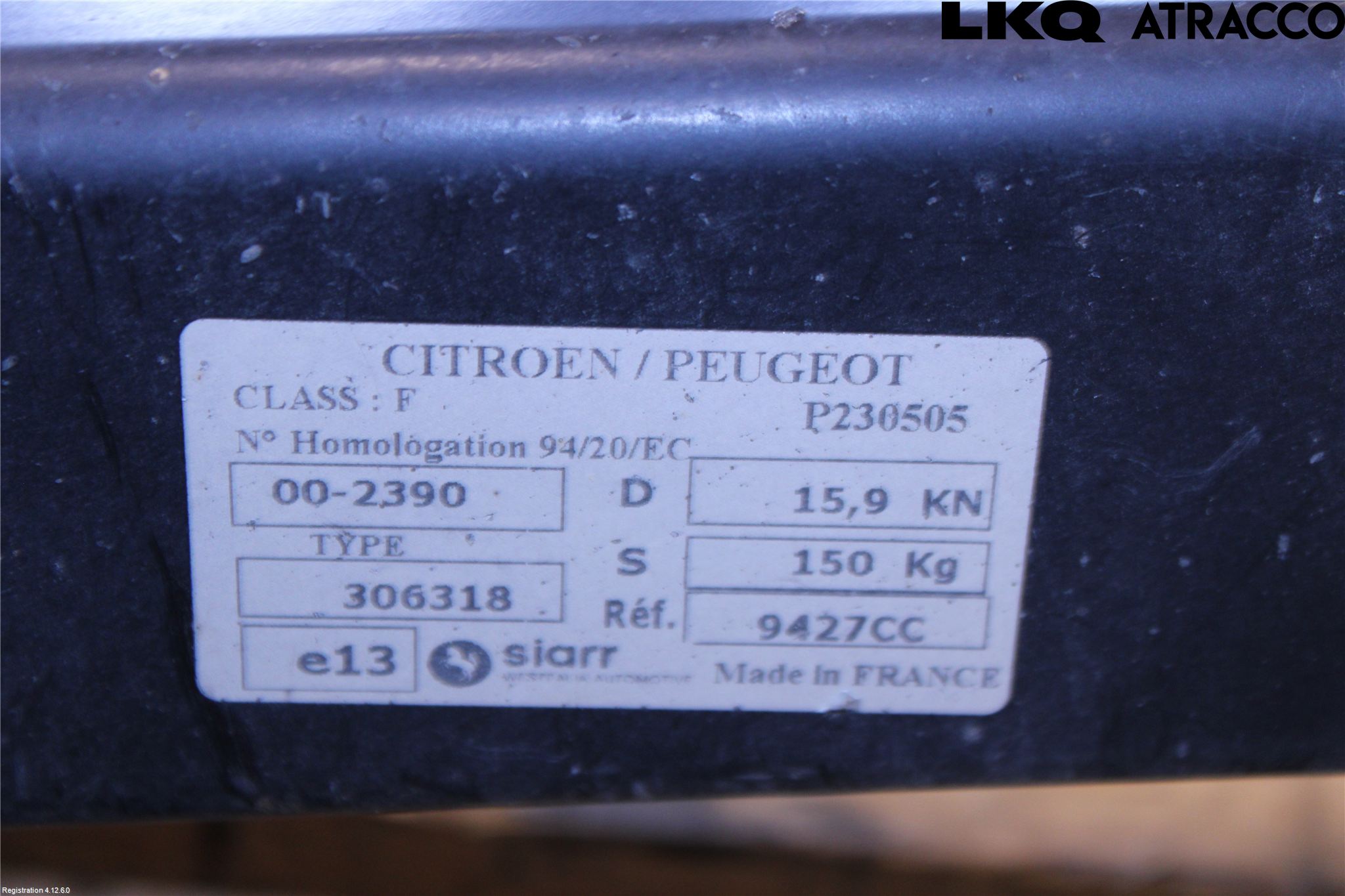 Peugeot BOXER/E-BOXER 15- Tilhengerfeste