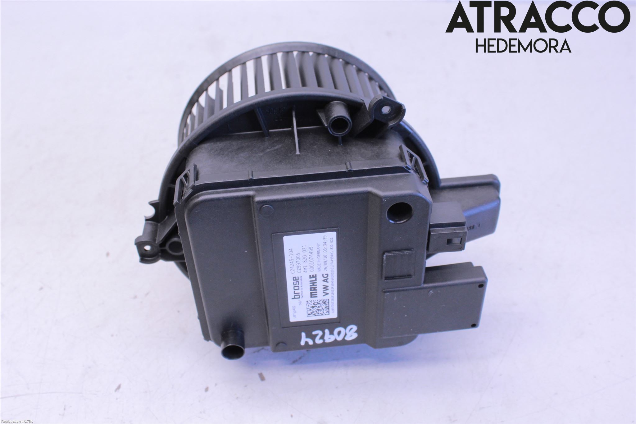 Audi A4/S4 B9 16-19 Varme Ac Varmeapparatvifte