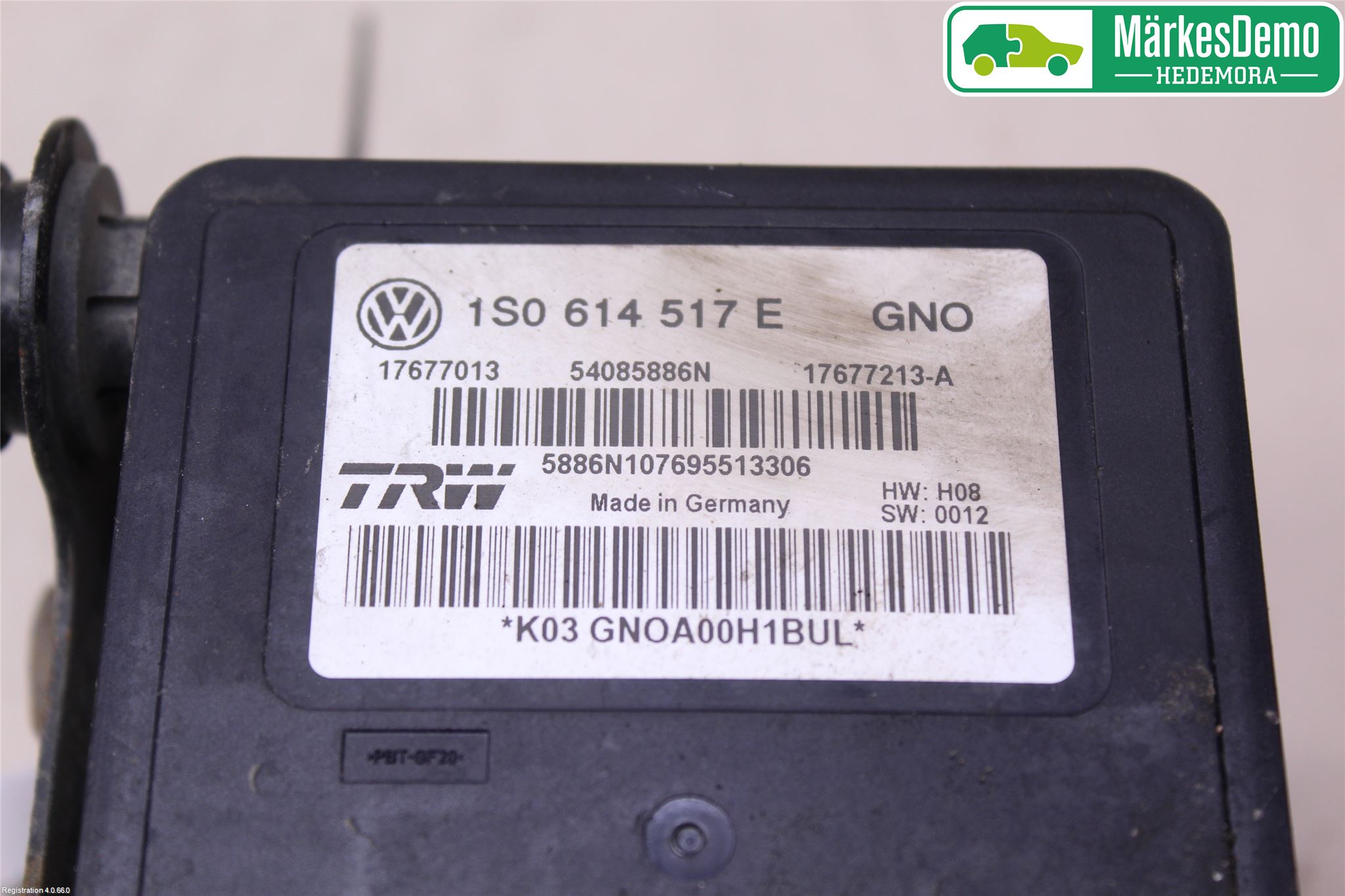 Volkswagen VW UP! / E-UP! Abs Hydraulikkaggregat