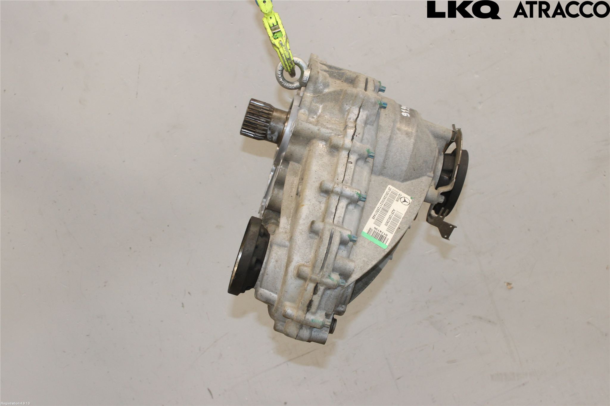 Mercedes-Benz MB ML/GLE-KLASS (W166) 12-18 Gearkasse Fordelingskasse