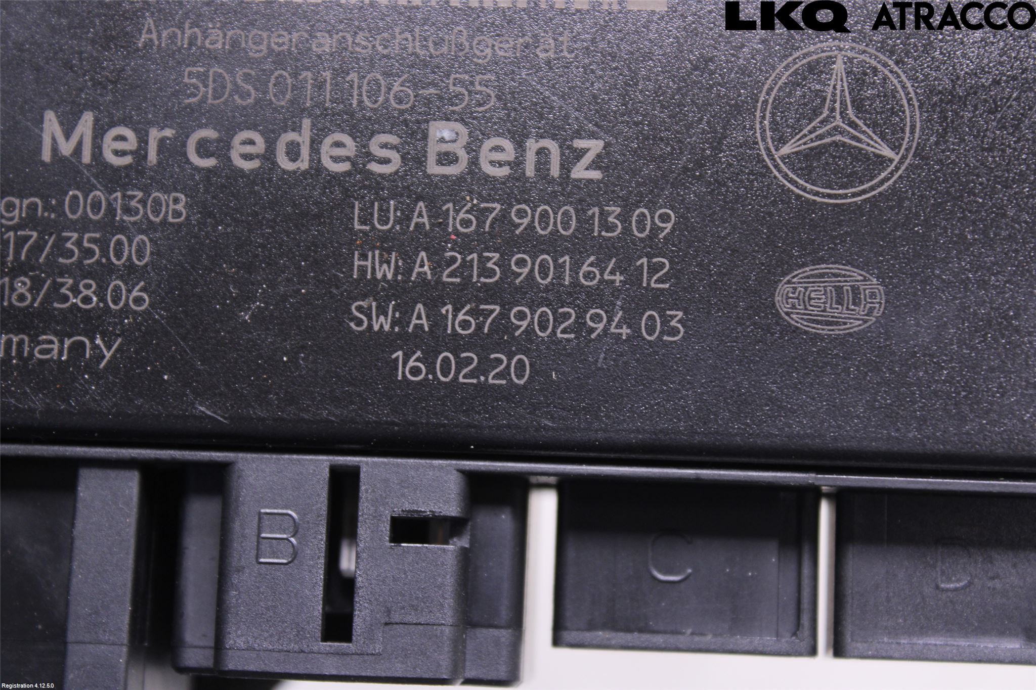 Mercedes-Benz MB C-KLASS (W205) 14-21 Styreenhet Tilhengerfeste