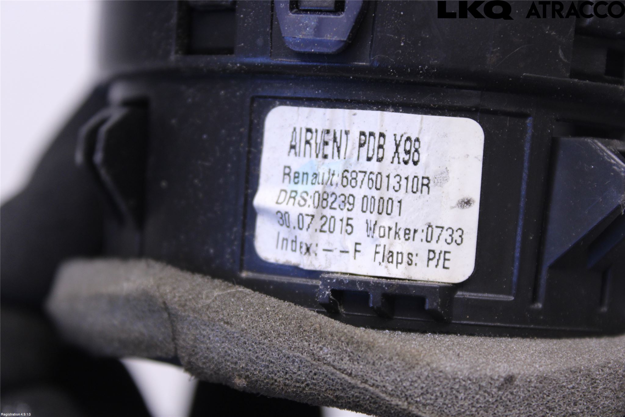 Opel VIVARO 15-19 Dashbord Kanal - Dyse