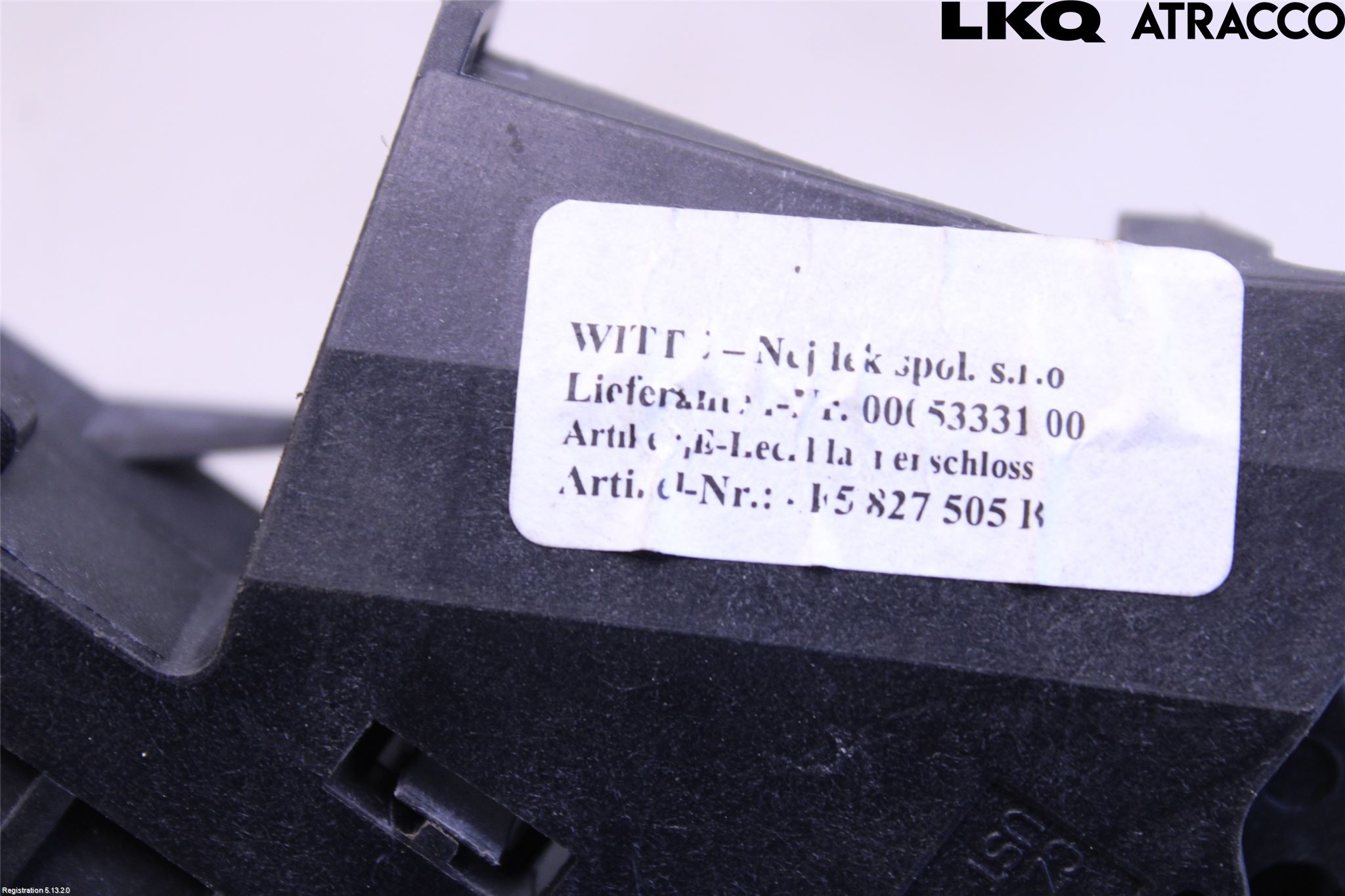 Volkswagen VW PASSAT 05-11 Bakluke-Lokk Låsekasse