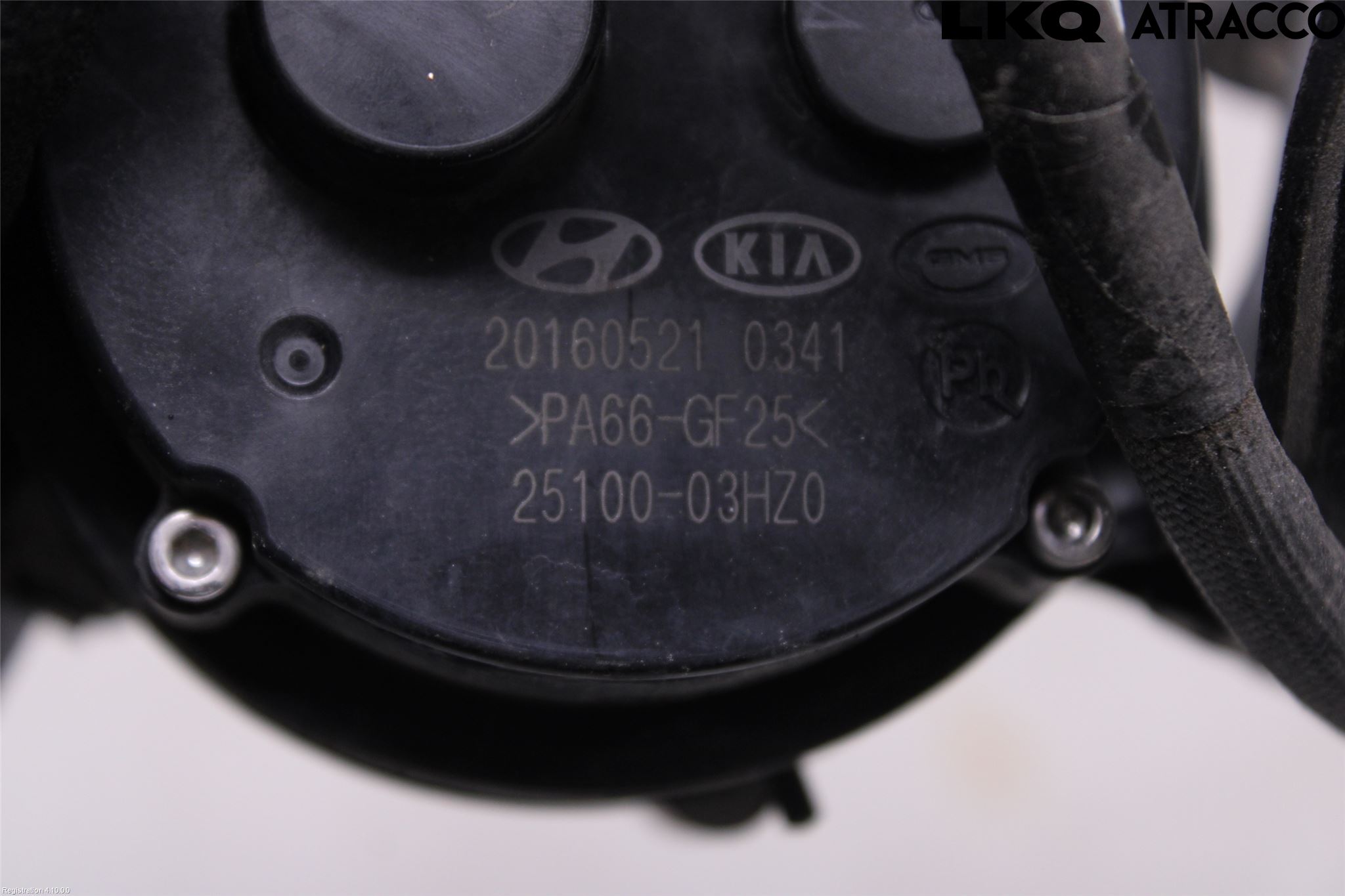 Kia NIRO (DE) 17-22 Varme Sirkulasjonspumpe