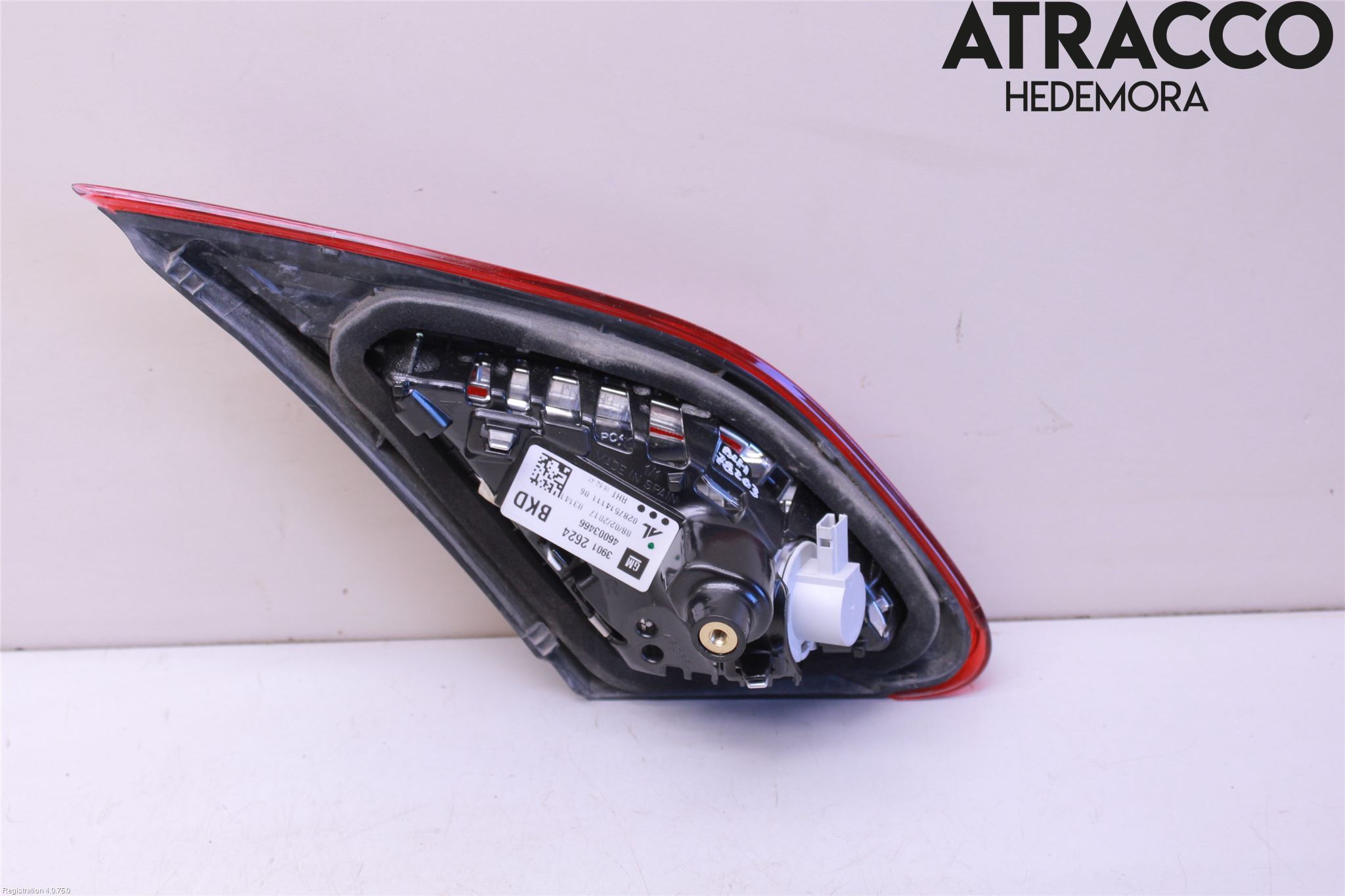 Opel CORSA E 15-19 Baklykt Høyre  På Luke(Indre)
