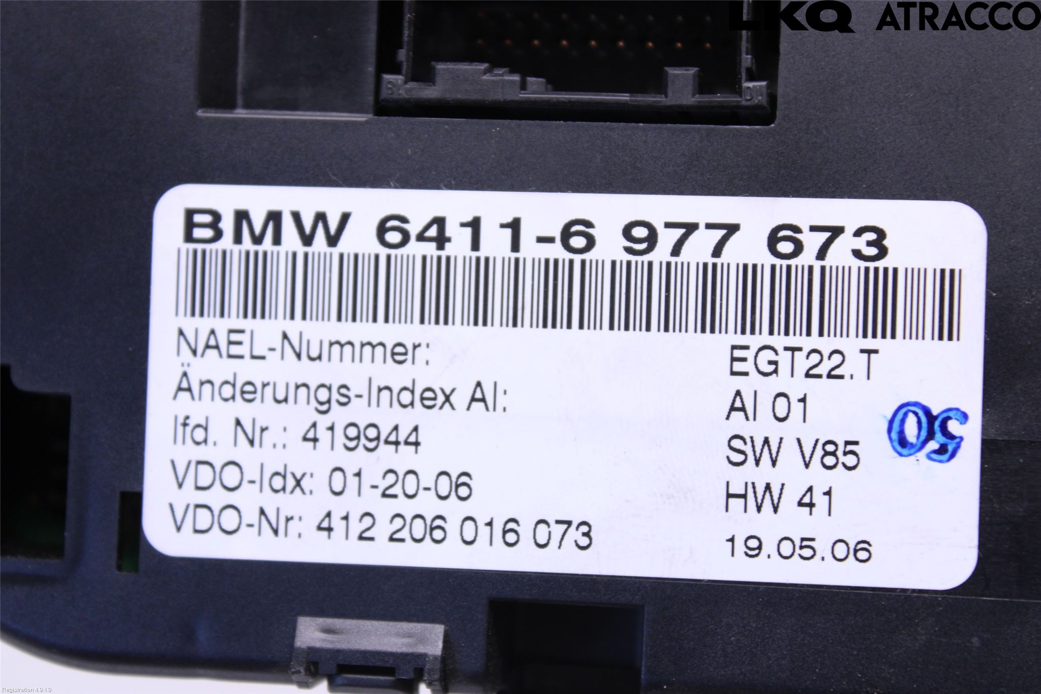 BMW Z4 E86/85Cou/CAB 02-08 Varme Ac Betjening-Display