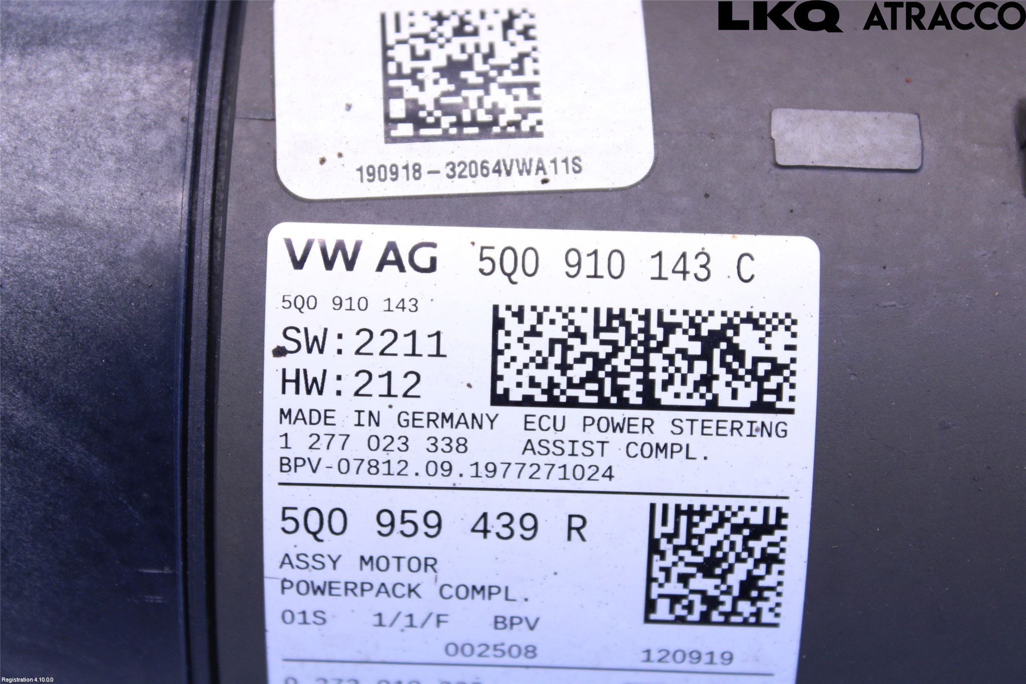 Volkswagen VW PASSAT 20-24 Styrväxel/Snäcka Elektrisk